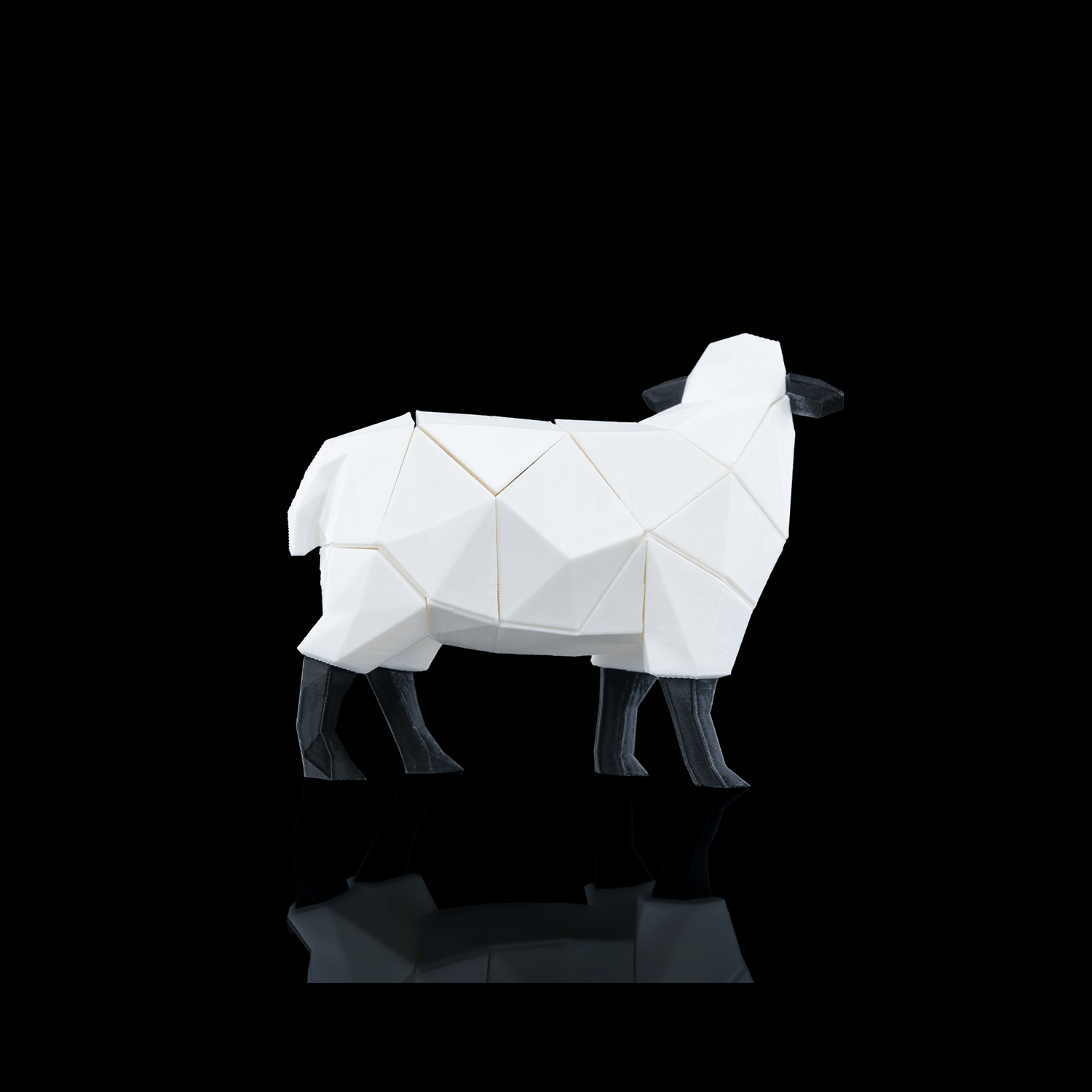 Figura decorativa Low Poly Sheep