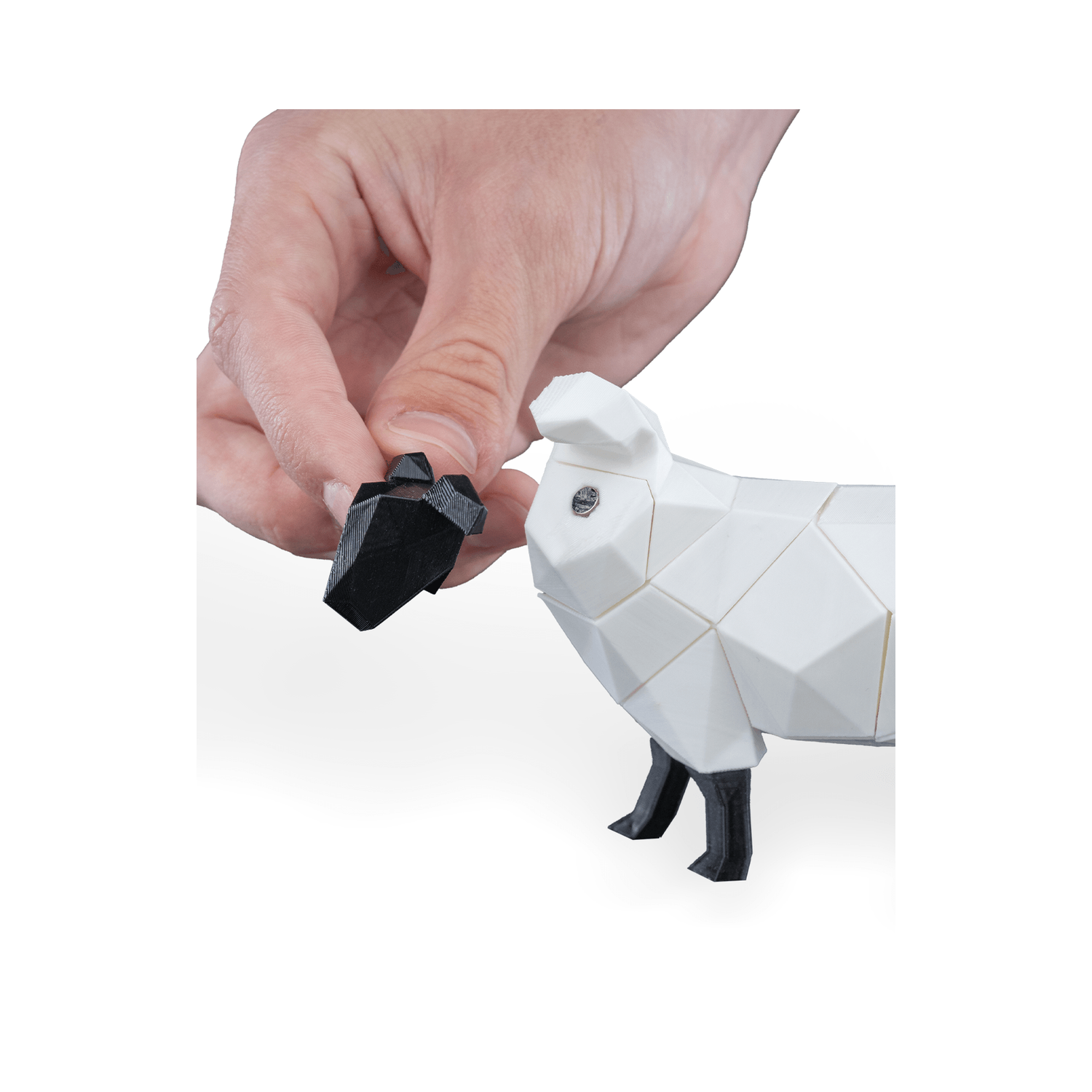 Figura decorativa Low Poly Sheep