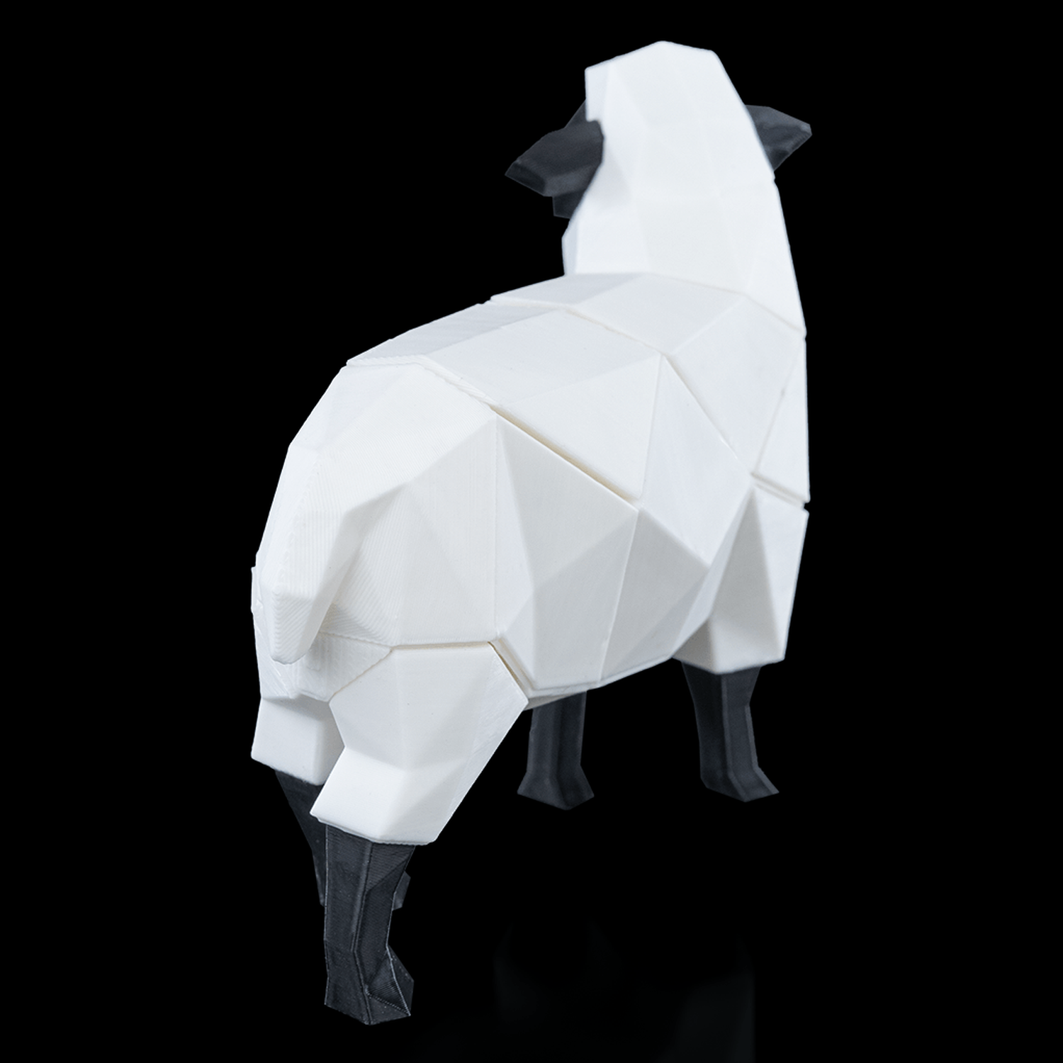 Figura decorativa Low Poly Sheep