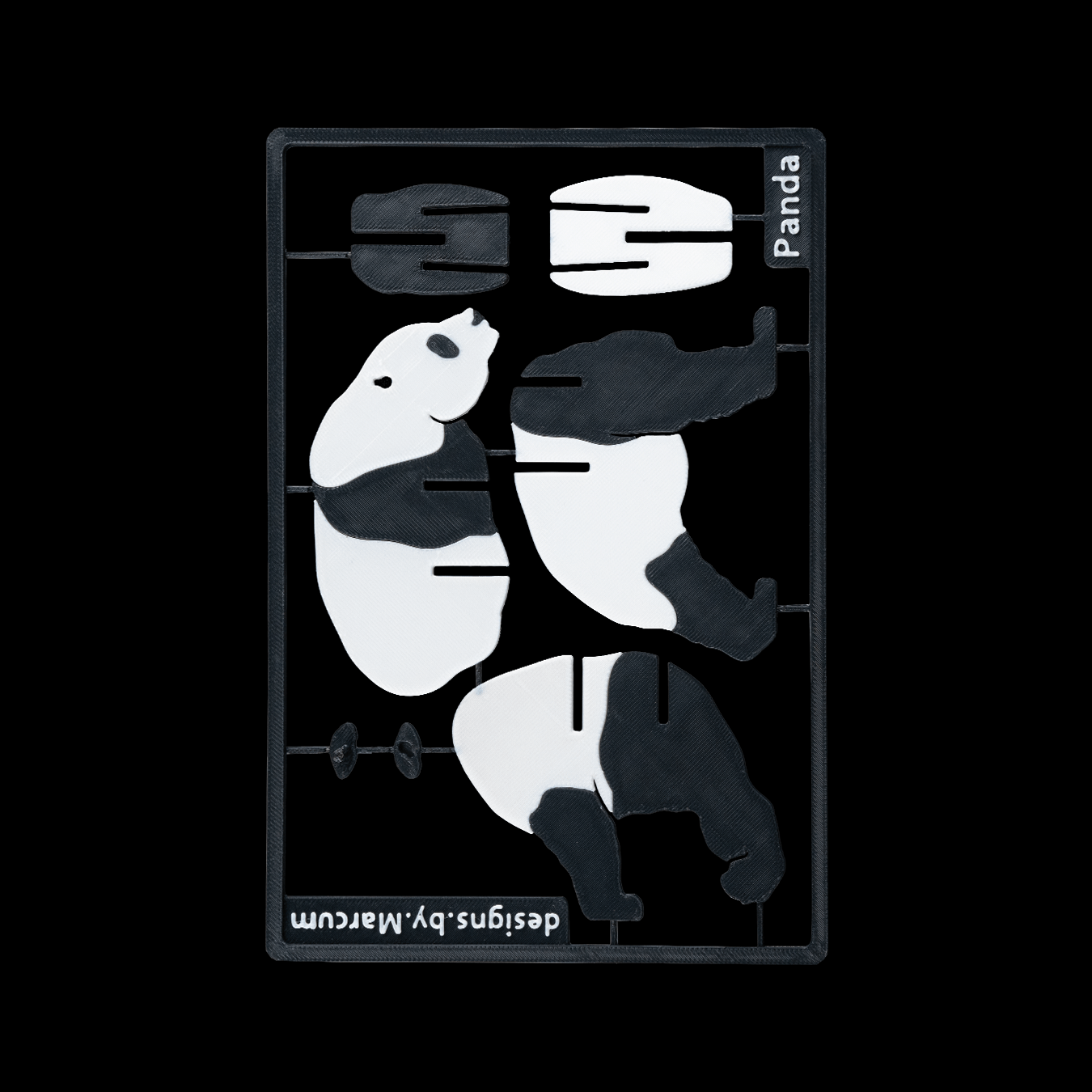 Figura decorativa Panda