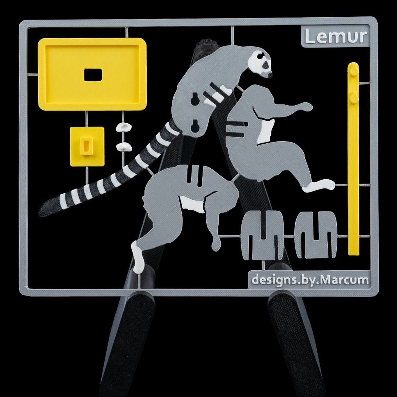 Figura decorativa Lemur