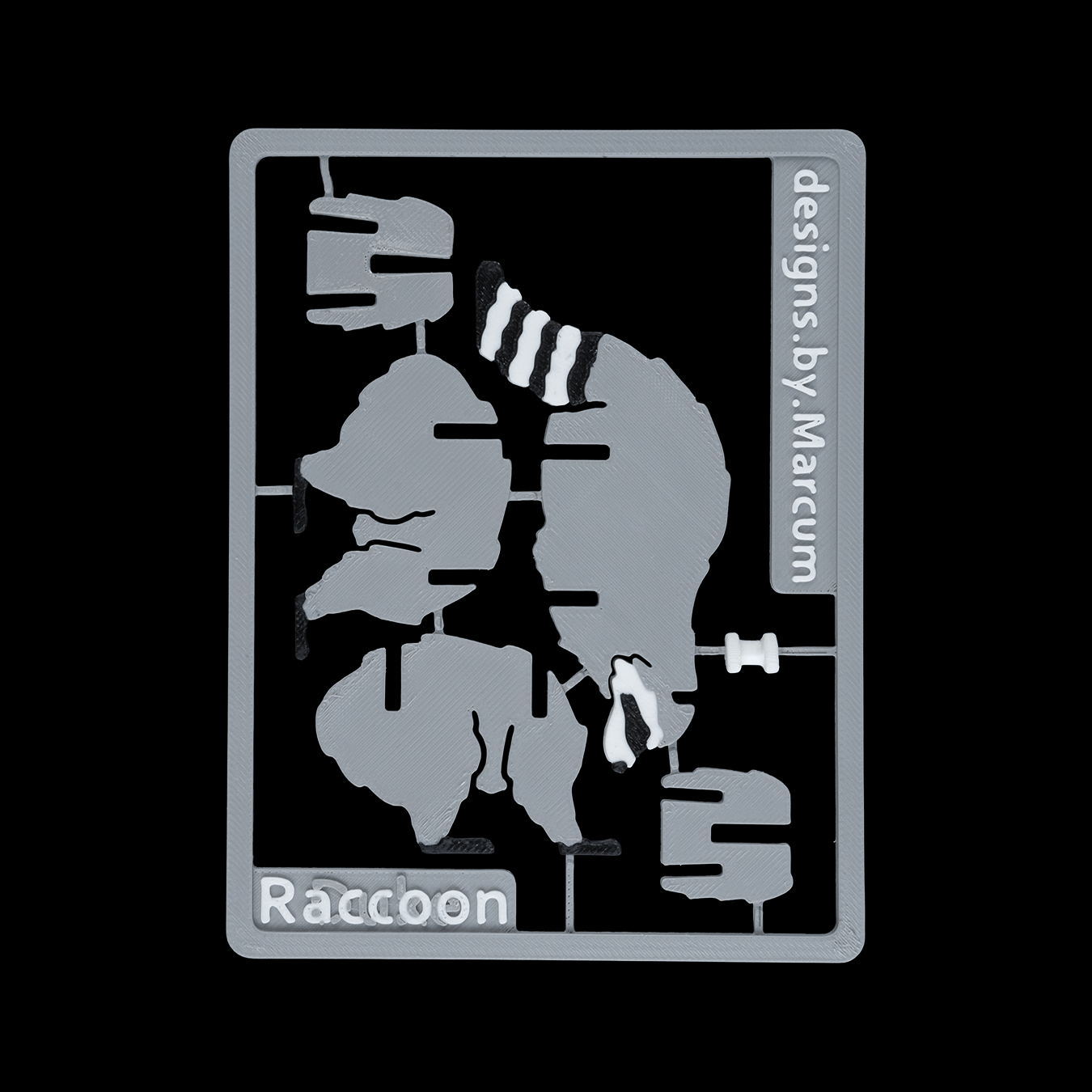 Figura decorativa Raccoon