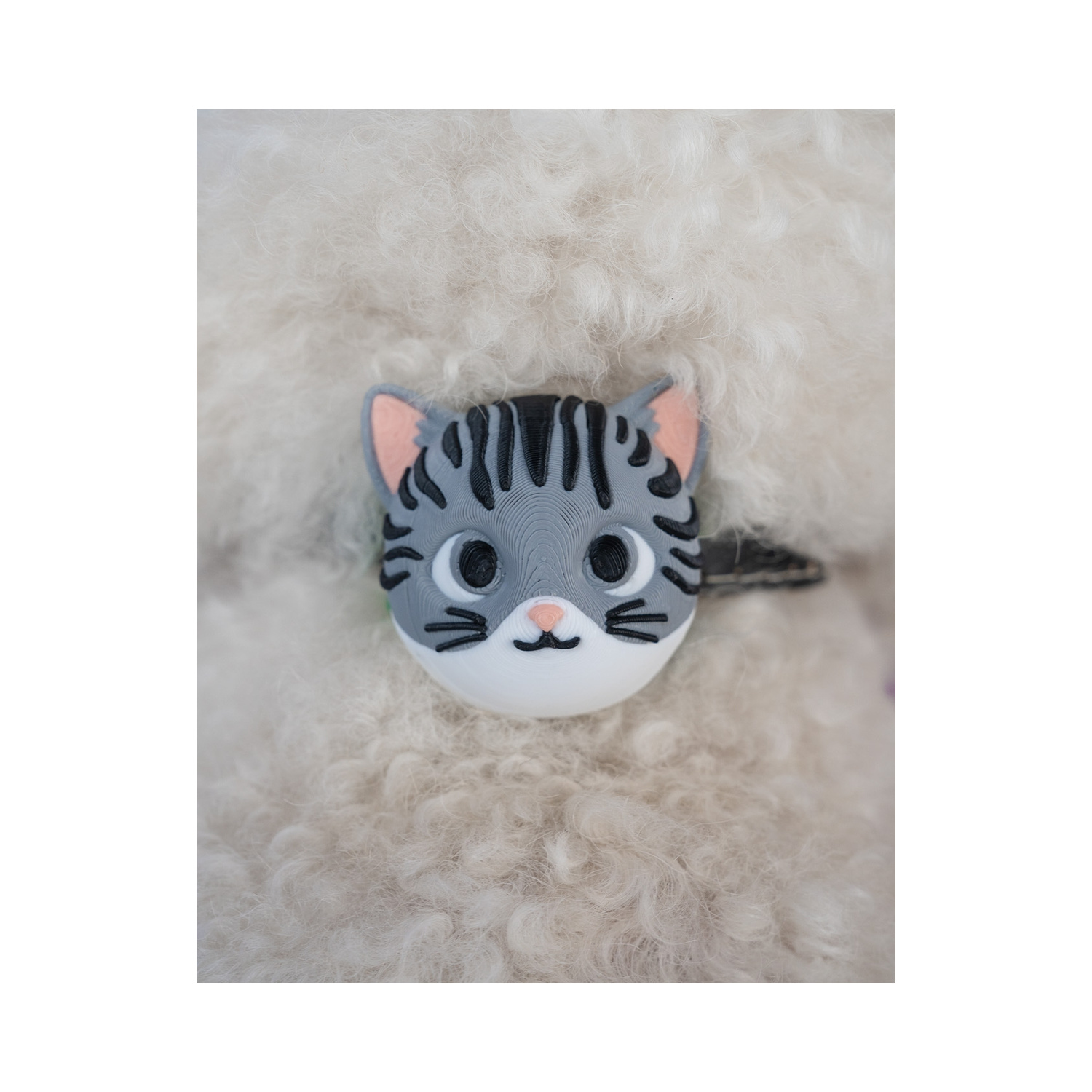 Funda para localizador con diseño de gato Not Missing Cat