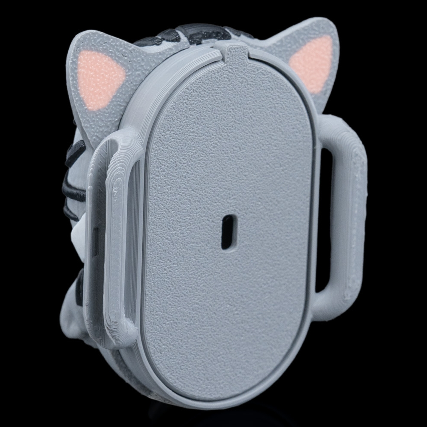 Funda para localizador con diseño de gato Not Missing Cat