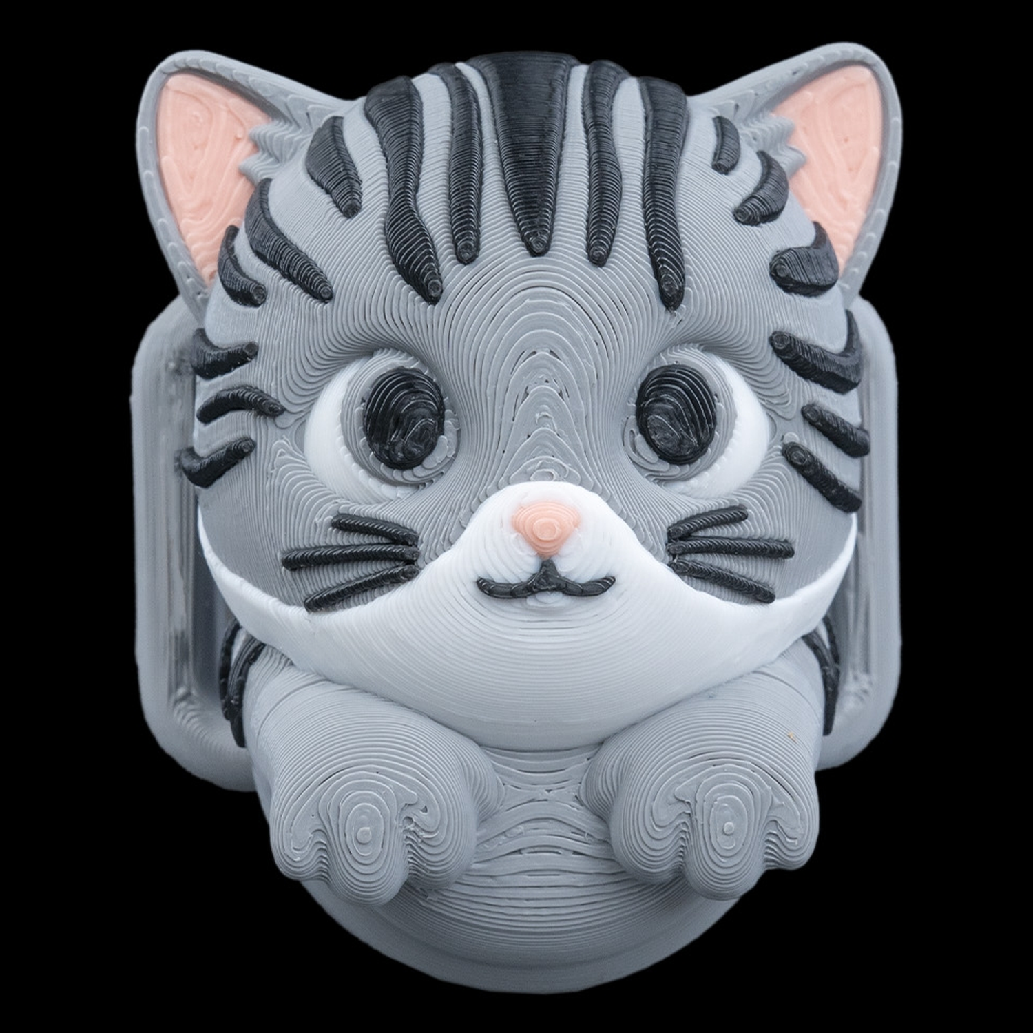 Funda para localizador con diseño de gato Not Missing Cat