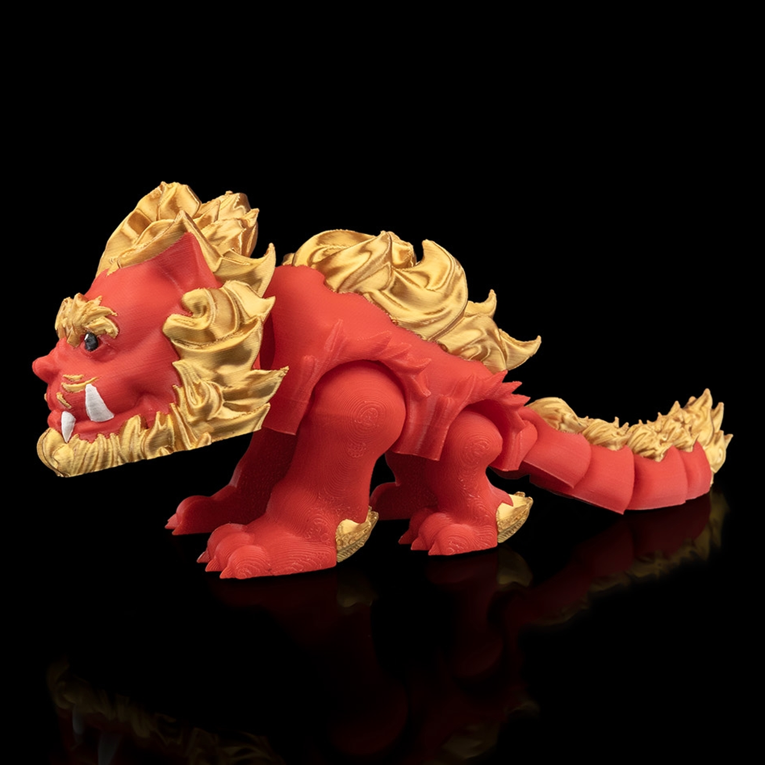 León guardián Foo articulado