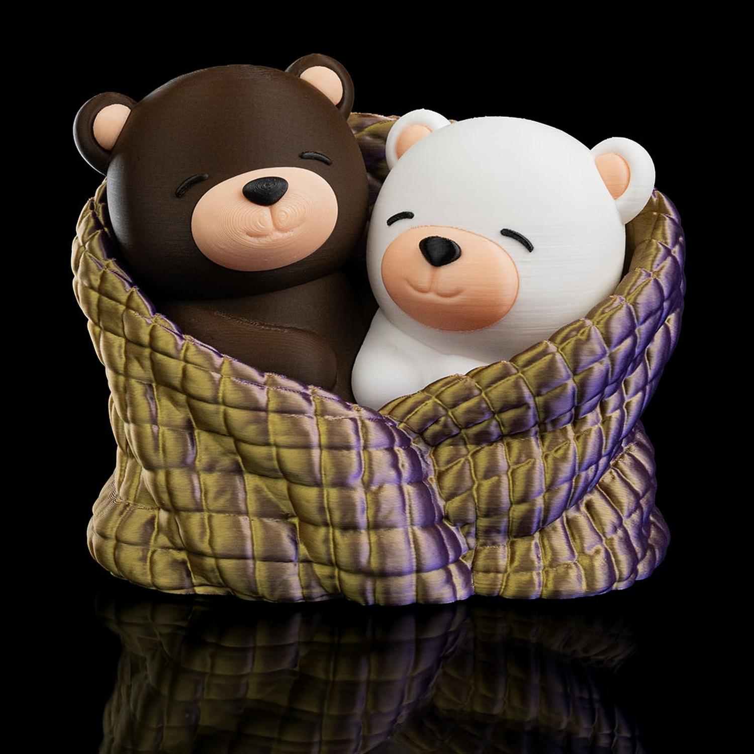 Figura decorativa Cuddling Bears