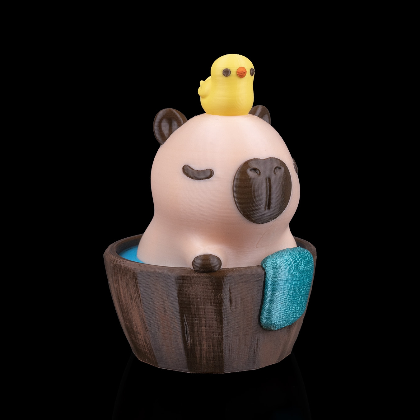 Figura decorativa Capybathing