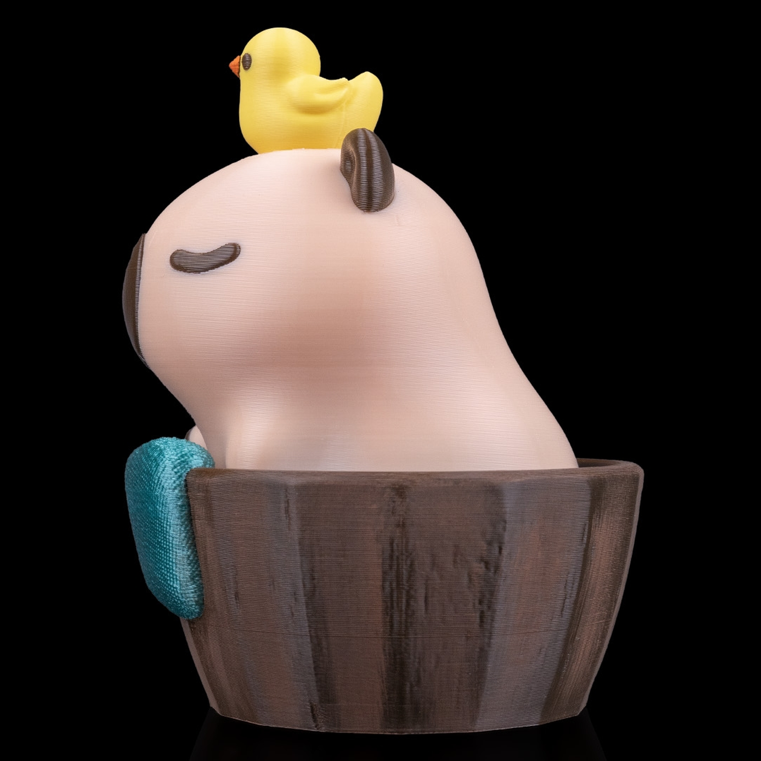Figura decorativa Capybathing