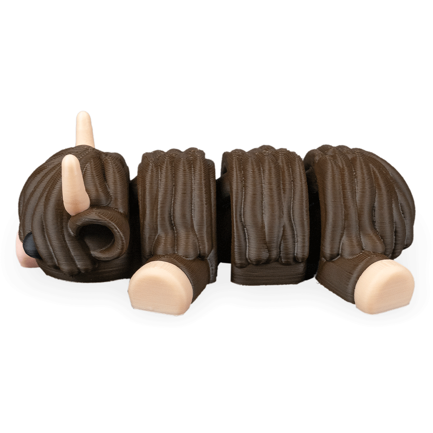 Figura decorativa Highland Cow in Field Nest