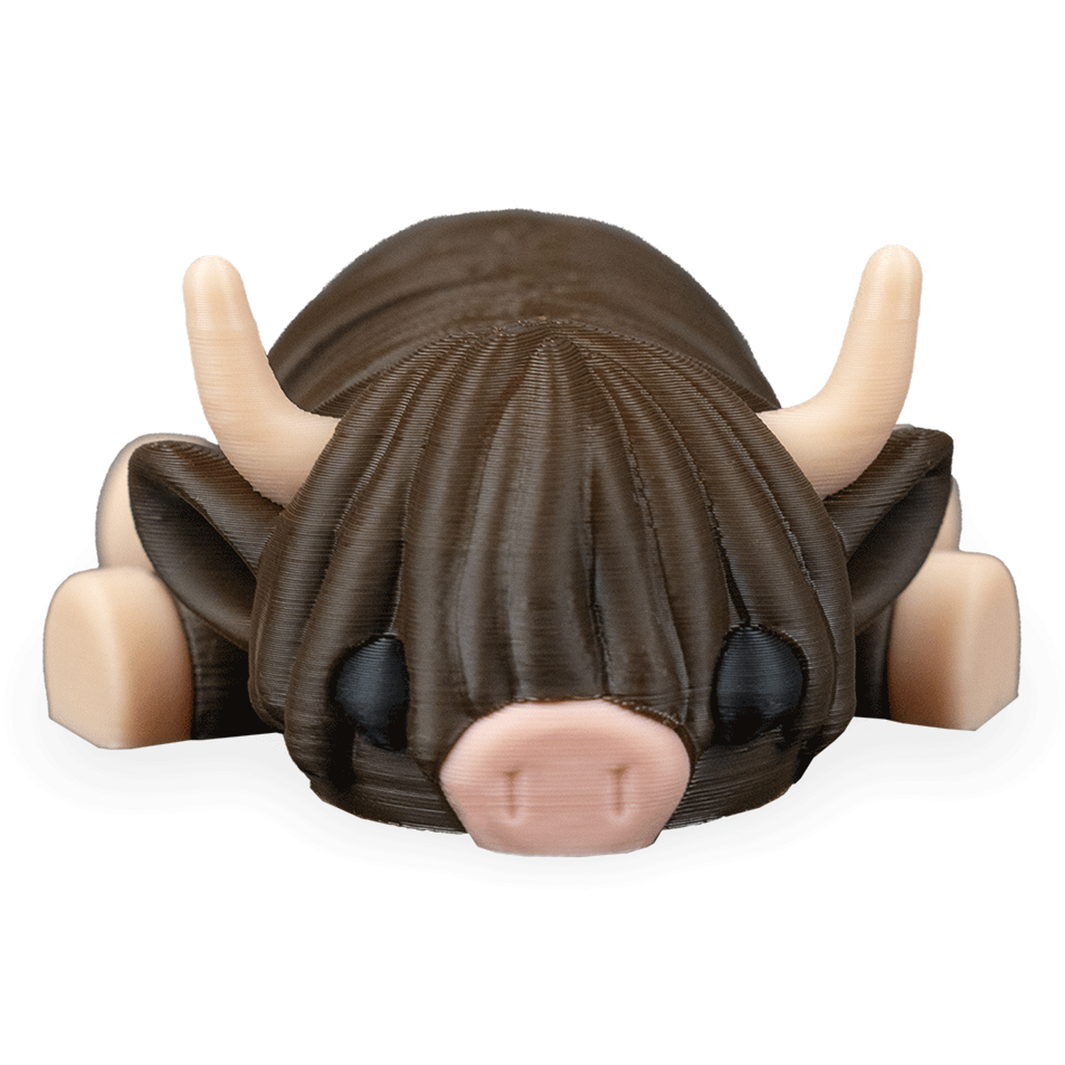 Figura decorativa Highland Cow in Field Nest