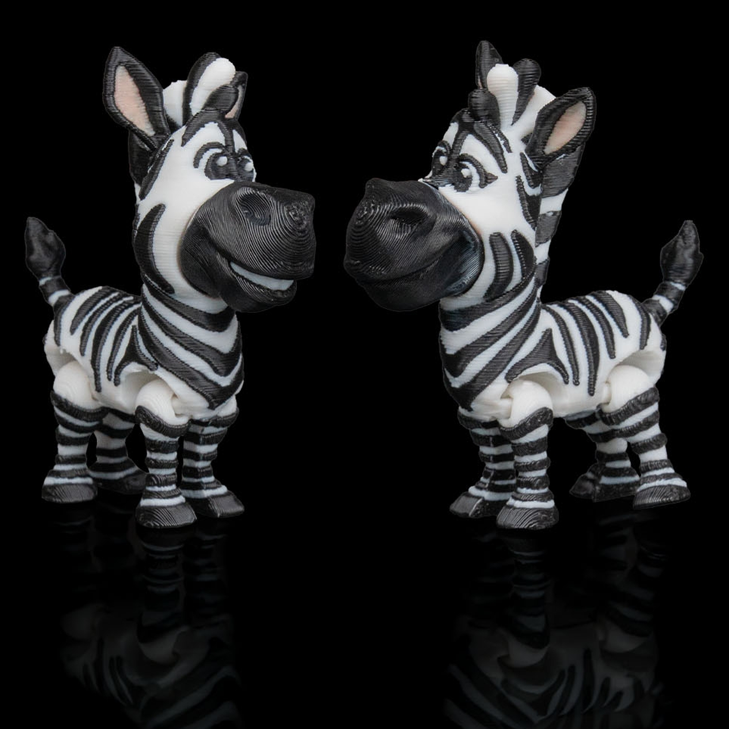 Figura decorativa Pair of Zebras