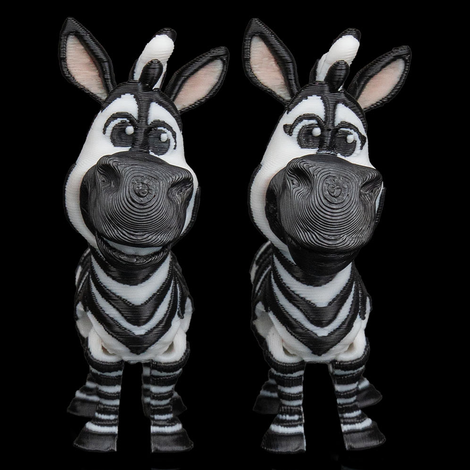 Figura decorativa Pair of Zebras