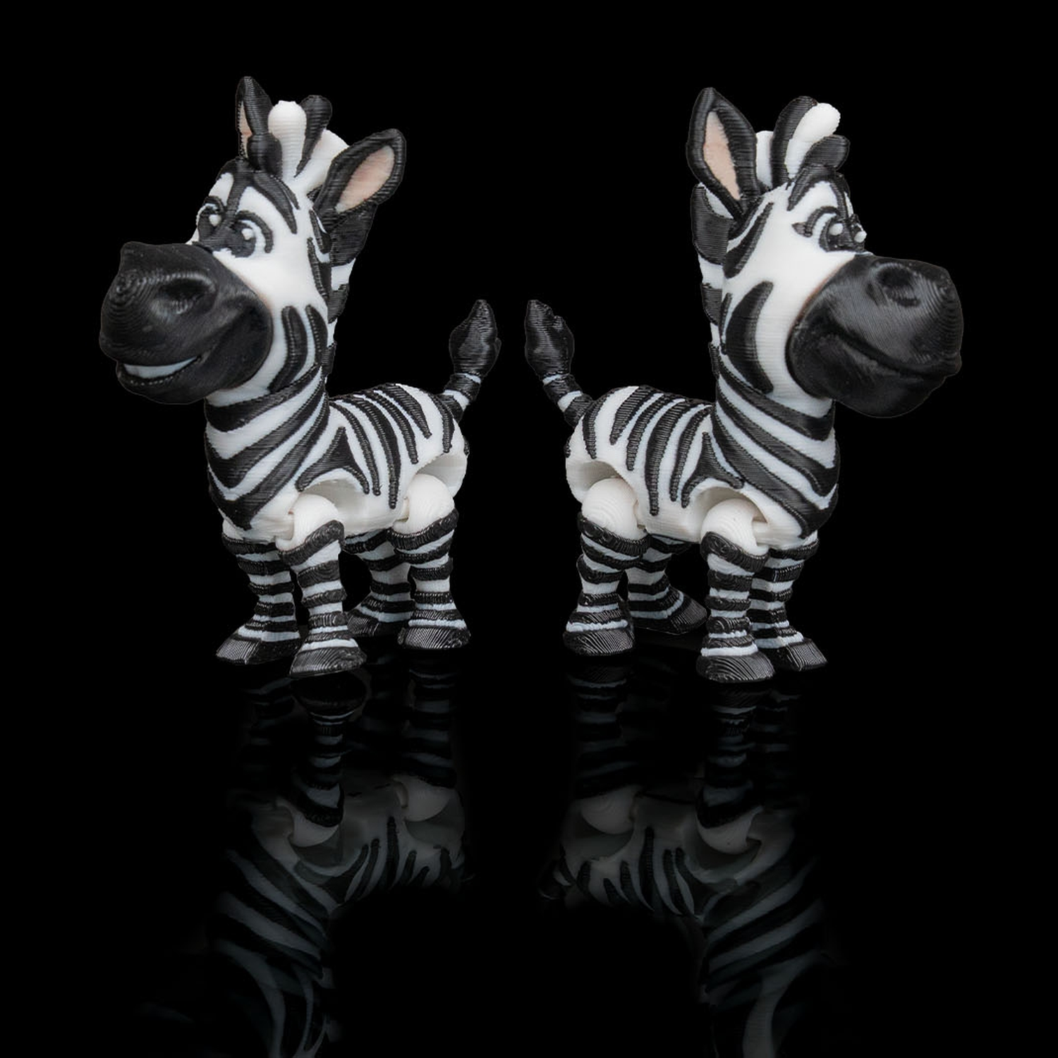 Figura decorativa Pair of Zebras