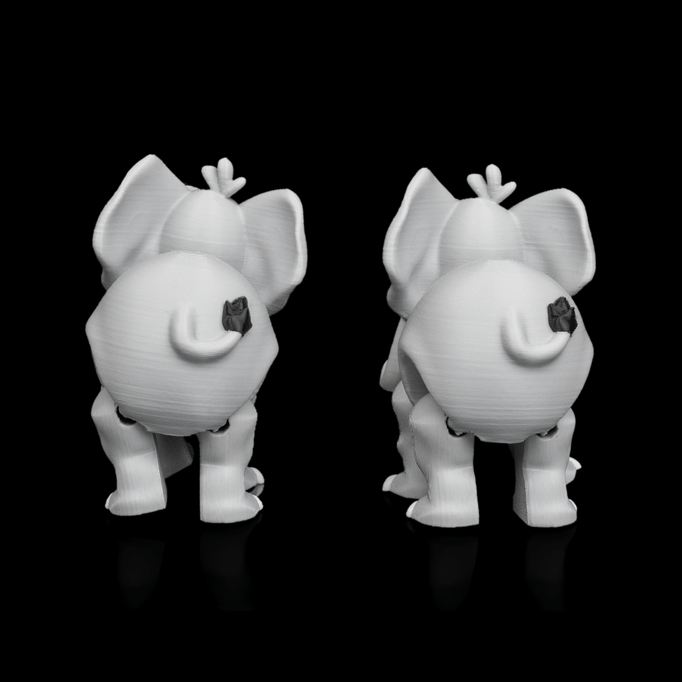 Figura decorativa Pair of Elephants