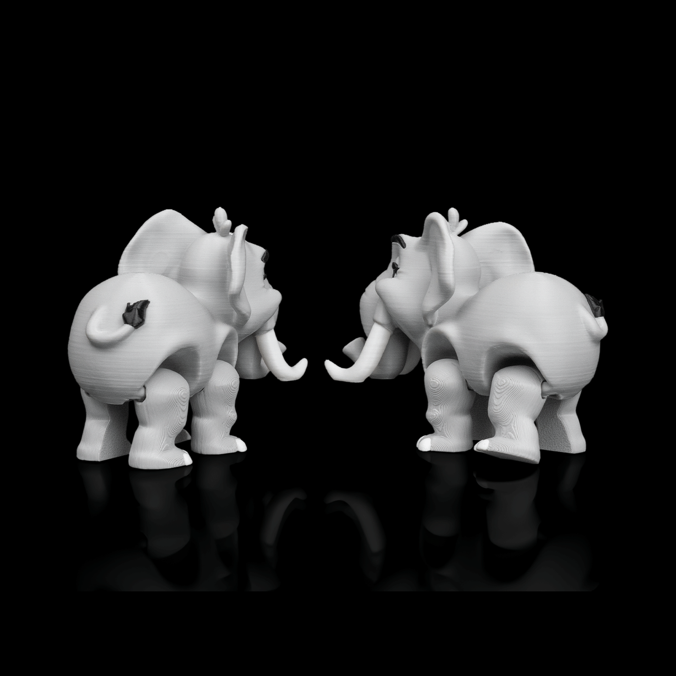 Figura decorativa Pair of Elephants