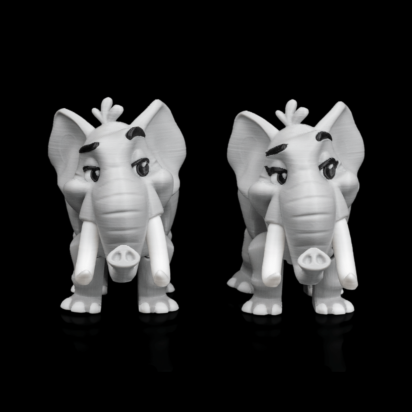Figura decorativa Pair of Elephants