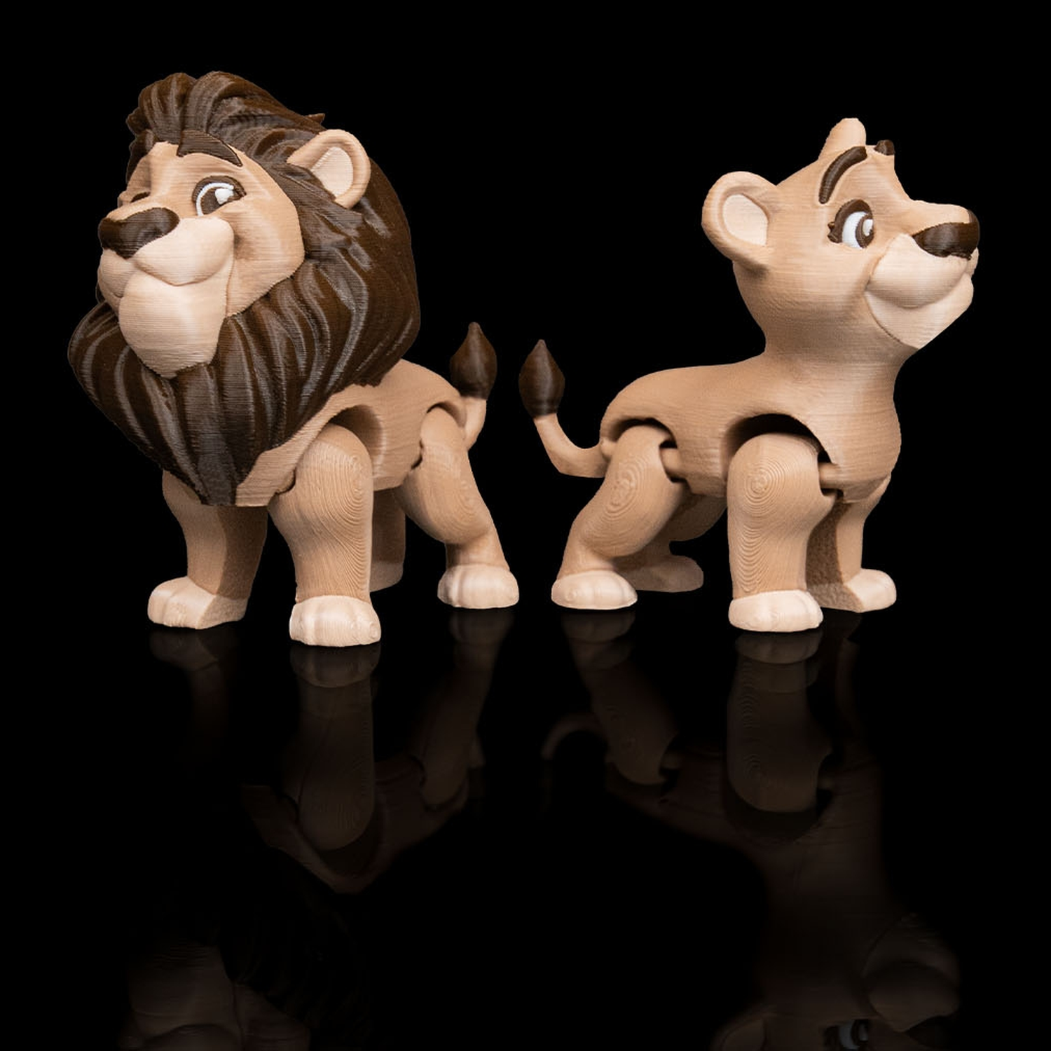 Figura decorativa Pair of Lions