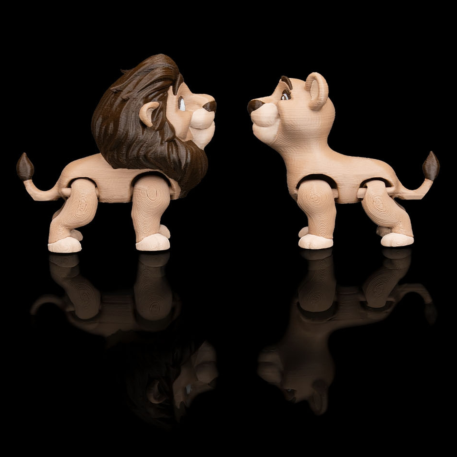 Figura decorativa Pair of Lions