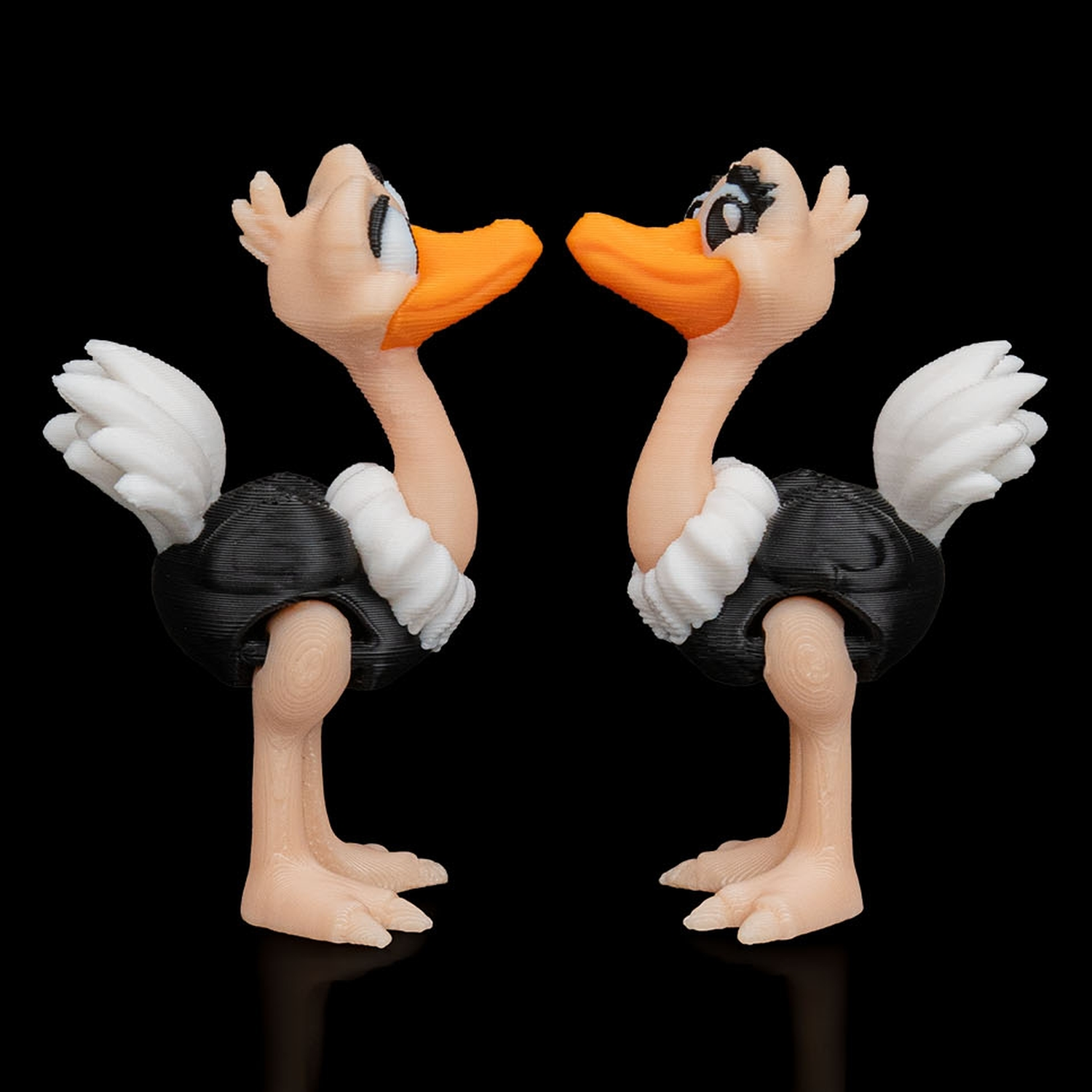 Figura decorativa Pair of Ostriches