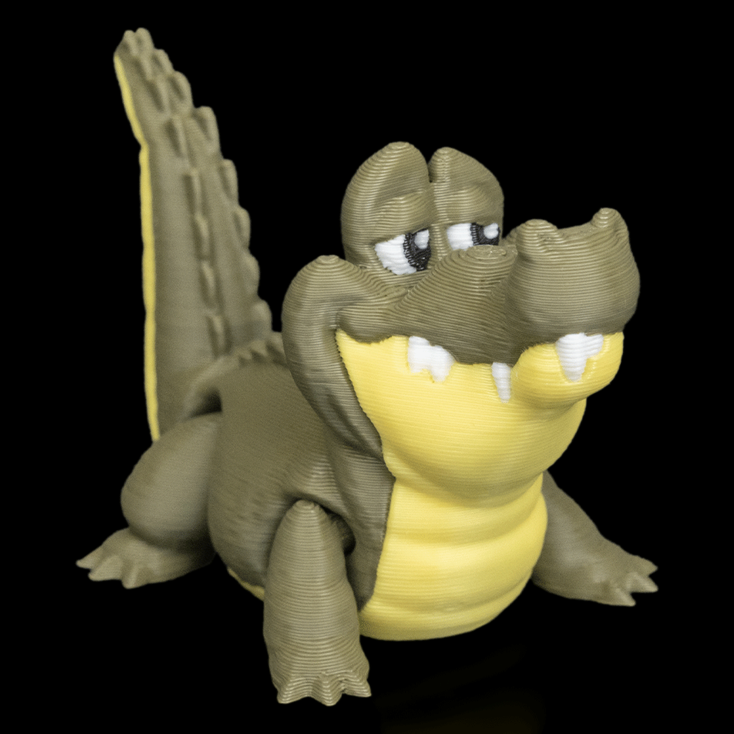 Figura decorativa Pair of Crocodiles