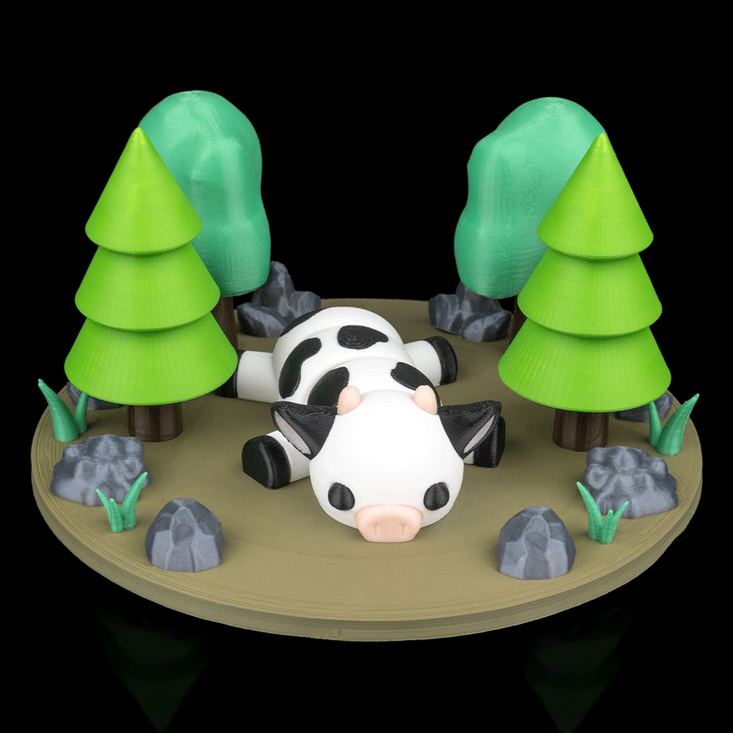 Llavero de vaca Cow Cuddle