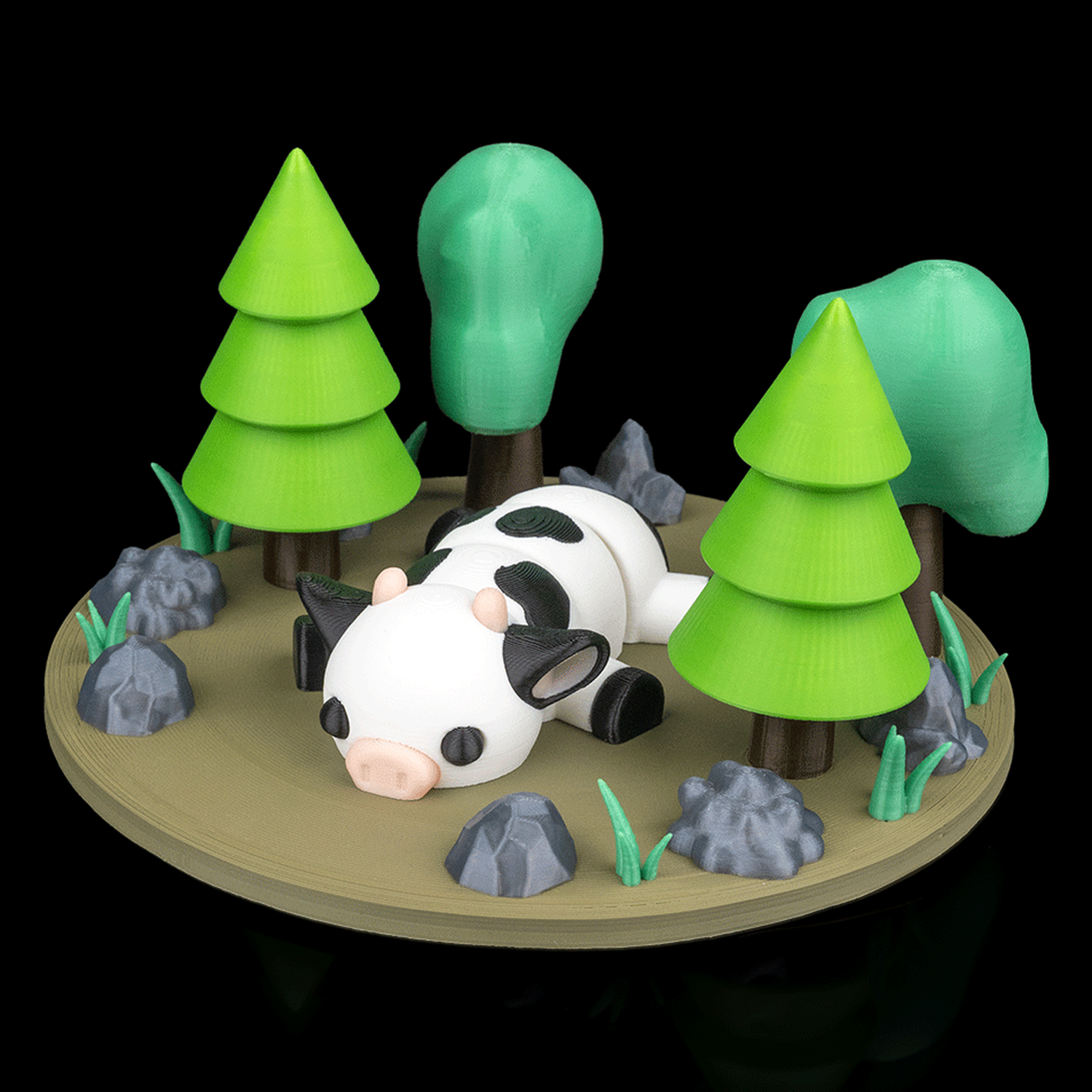 Llavero de vaca Cow Cuddle