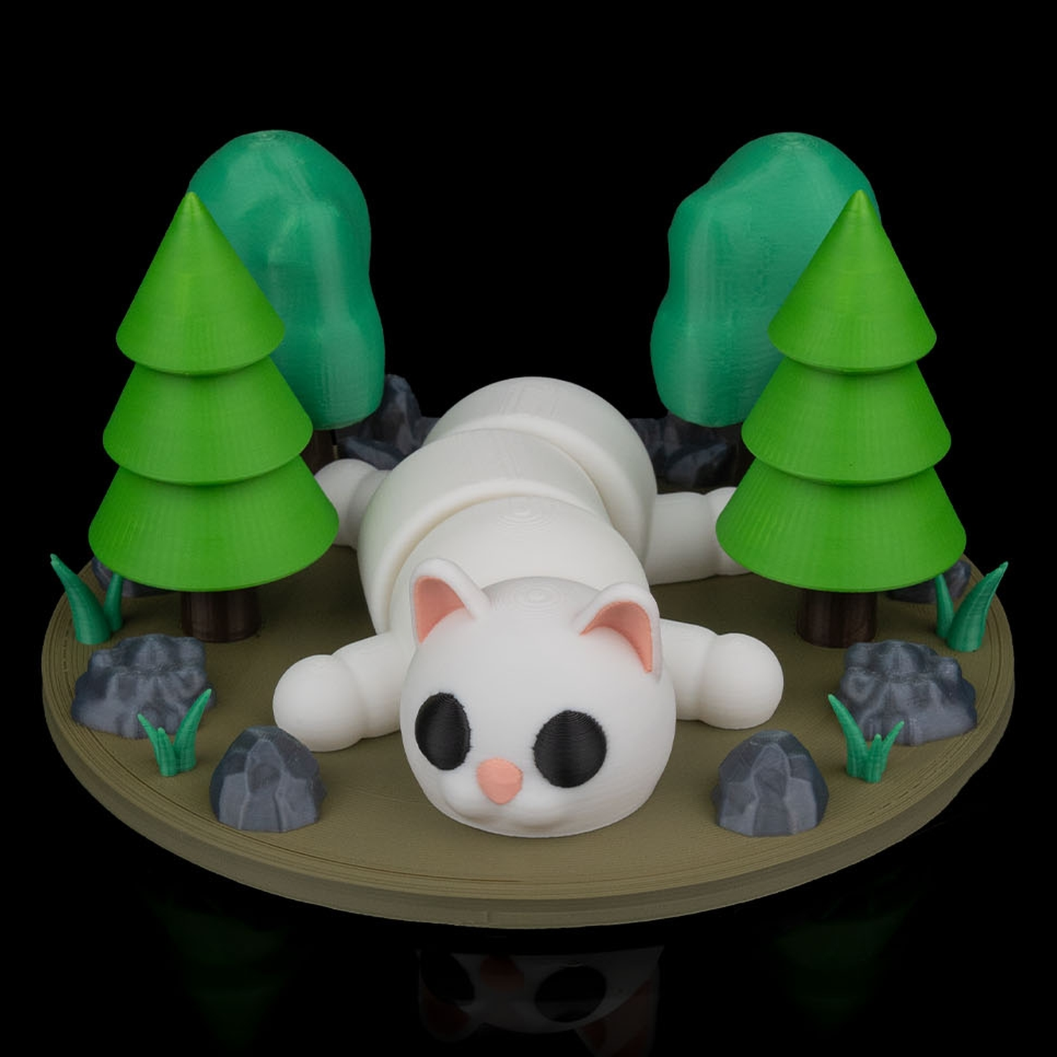 Figura decorativa Lazy Cat