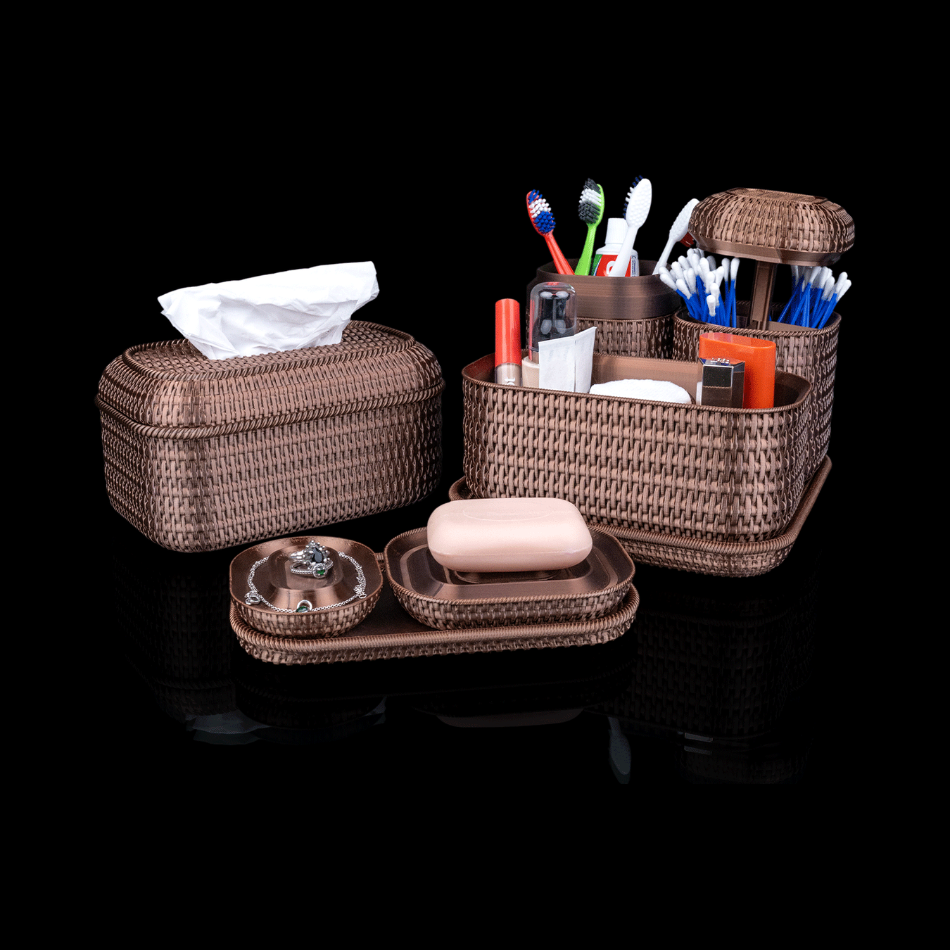 Organizador Rattan Retreat