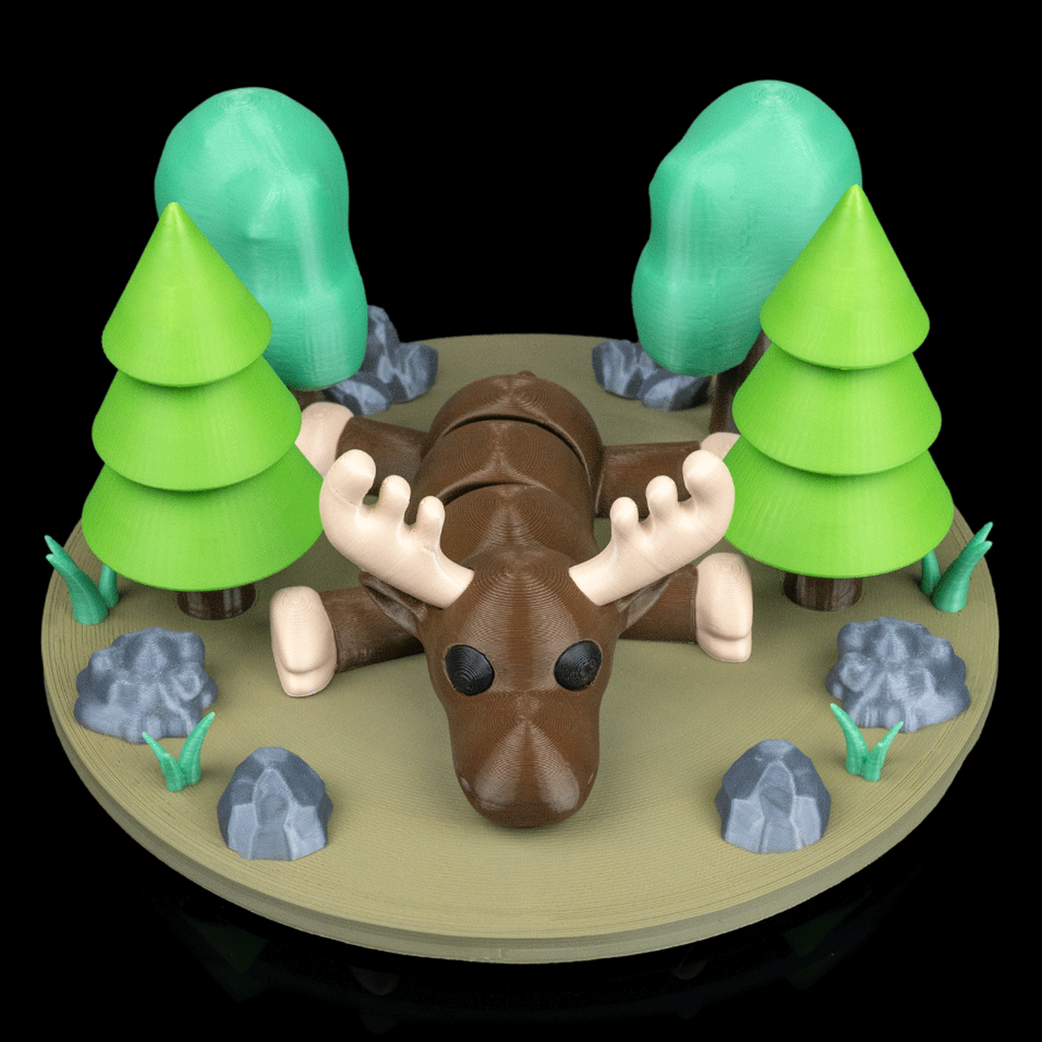 Figura decorativa Moose Settle