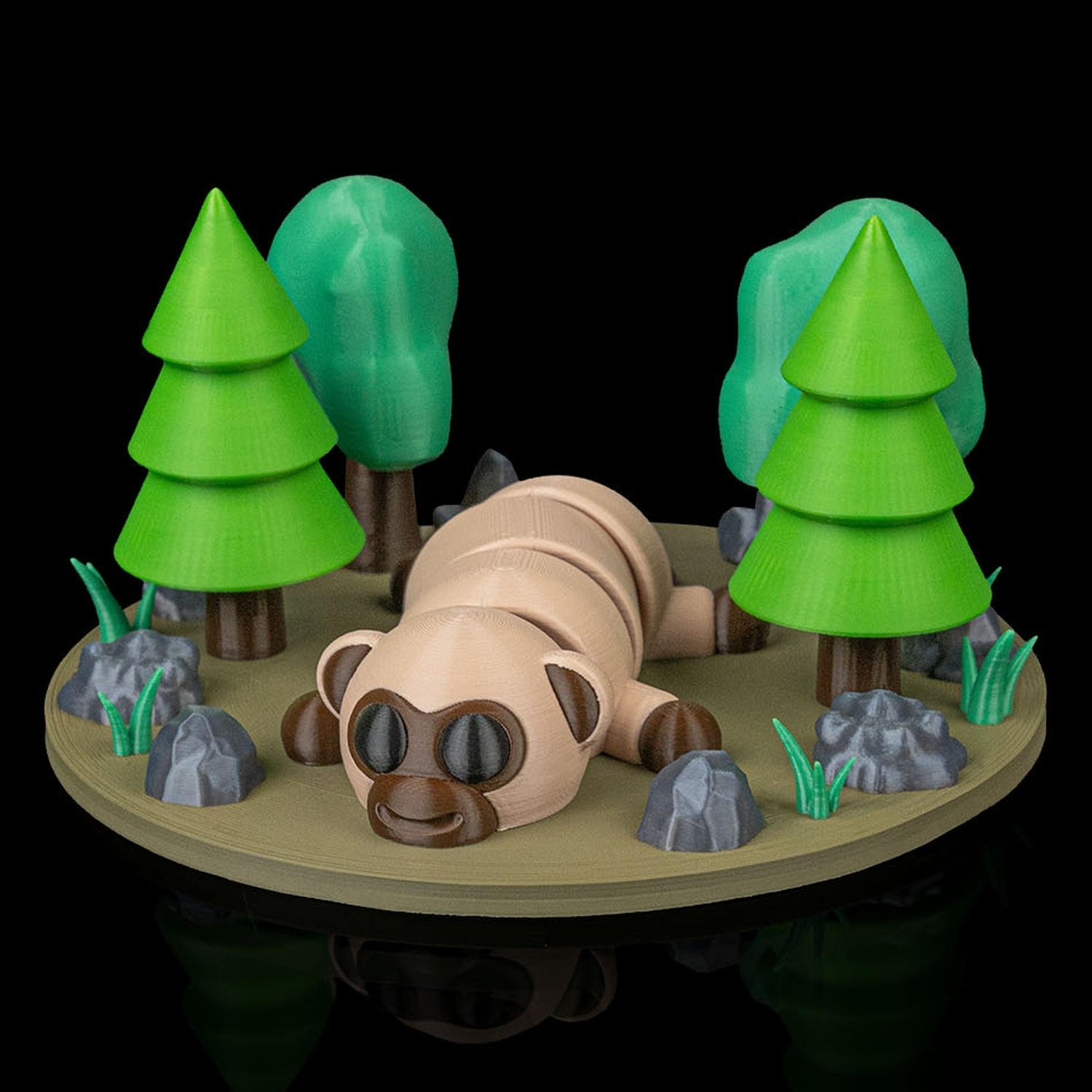 Figura decorativa Monkey Pause