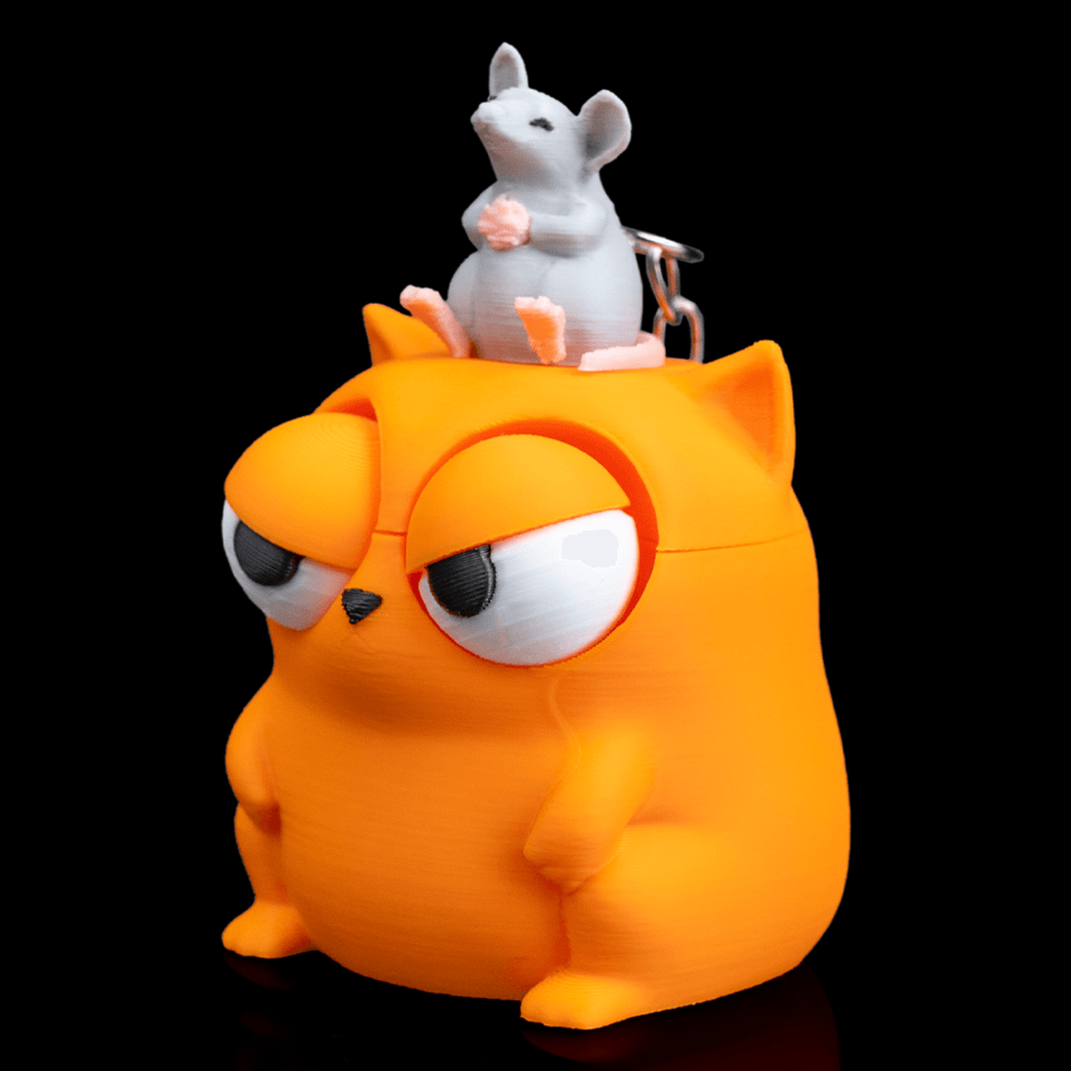 Llavero de gato Rat Problem