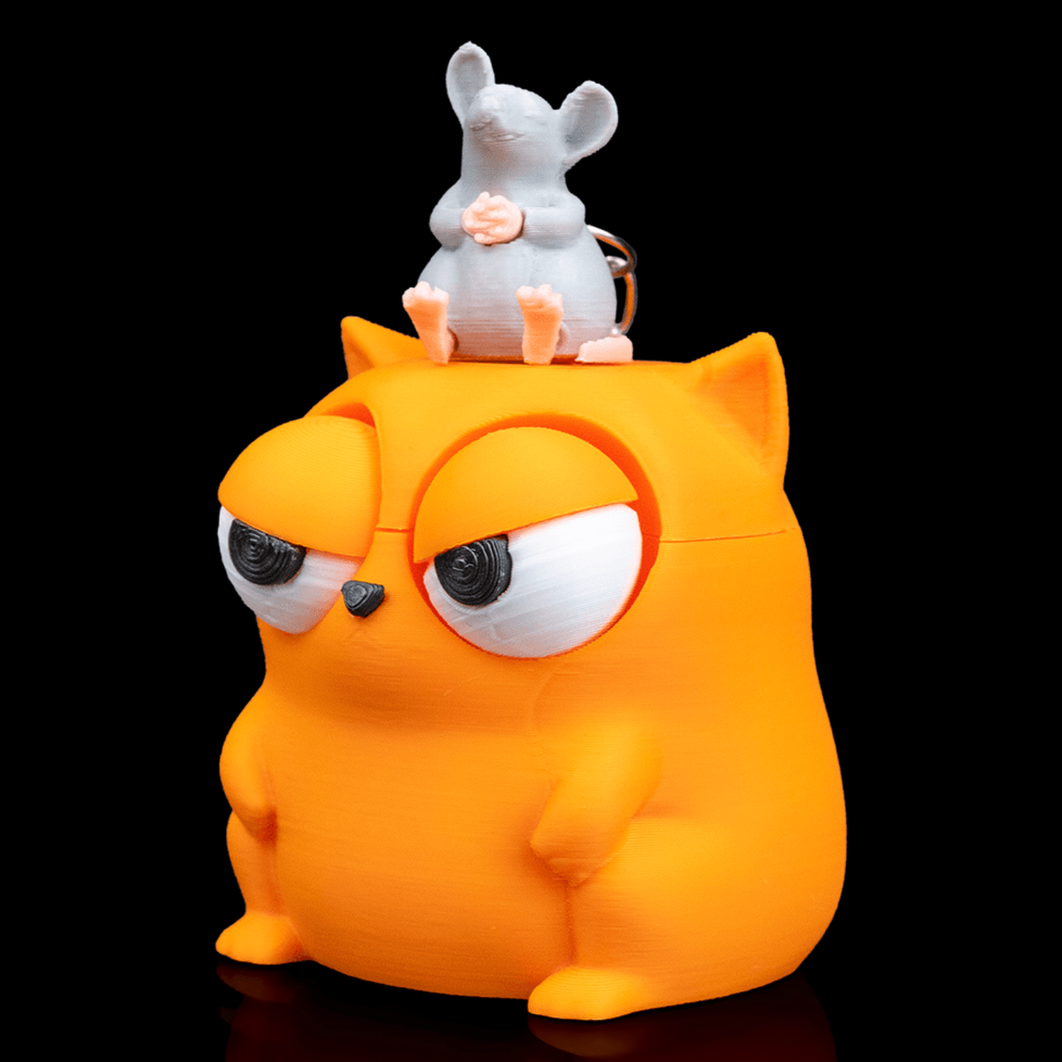 Llavero de gato Rat Problem