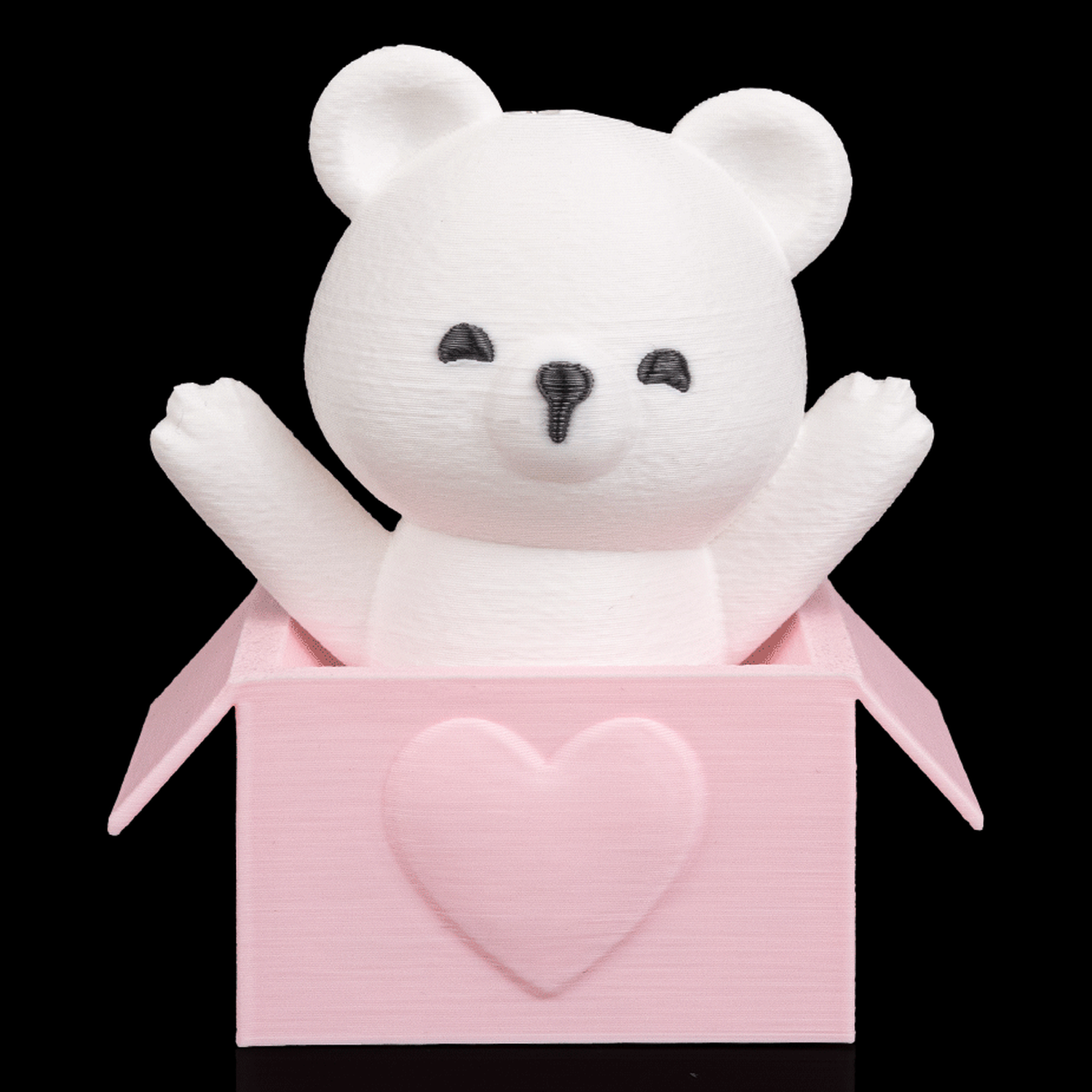 Llavero de oso en caja sorpresa Peek-a-Bear