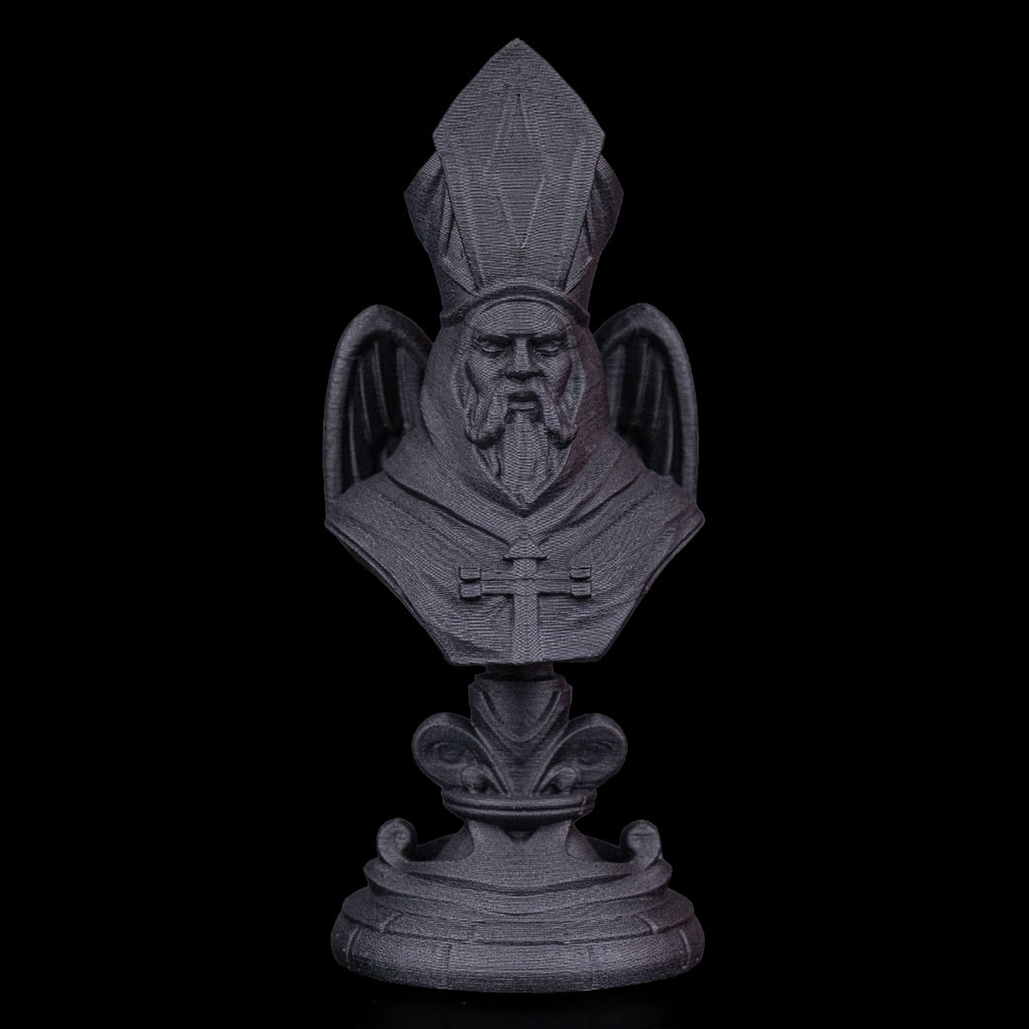 Alfil de ajedrez angelical
