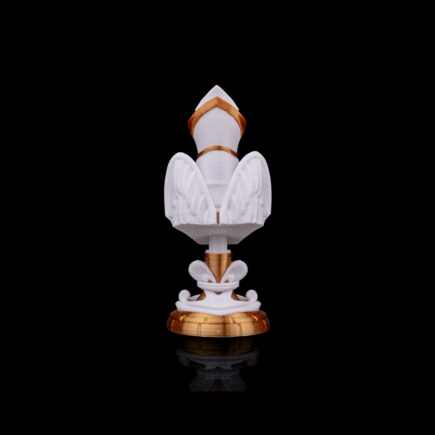 Alfil de ajedrez angelical