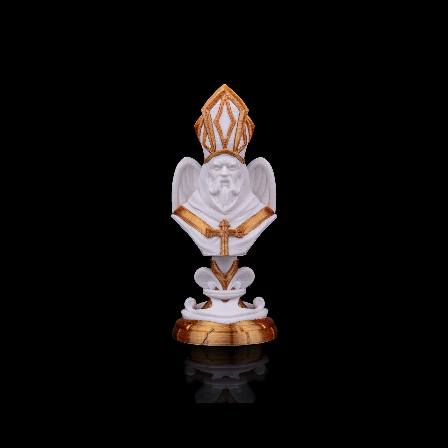 Alfil de ajedrez angelical