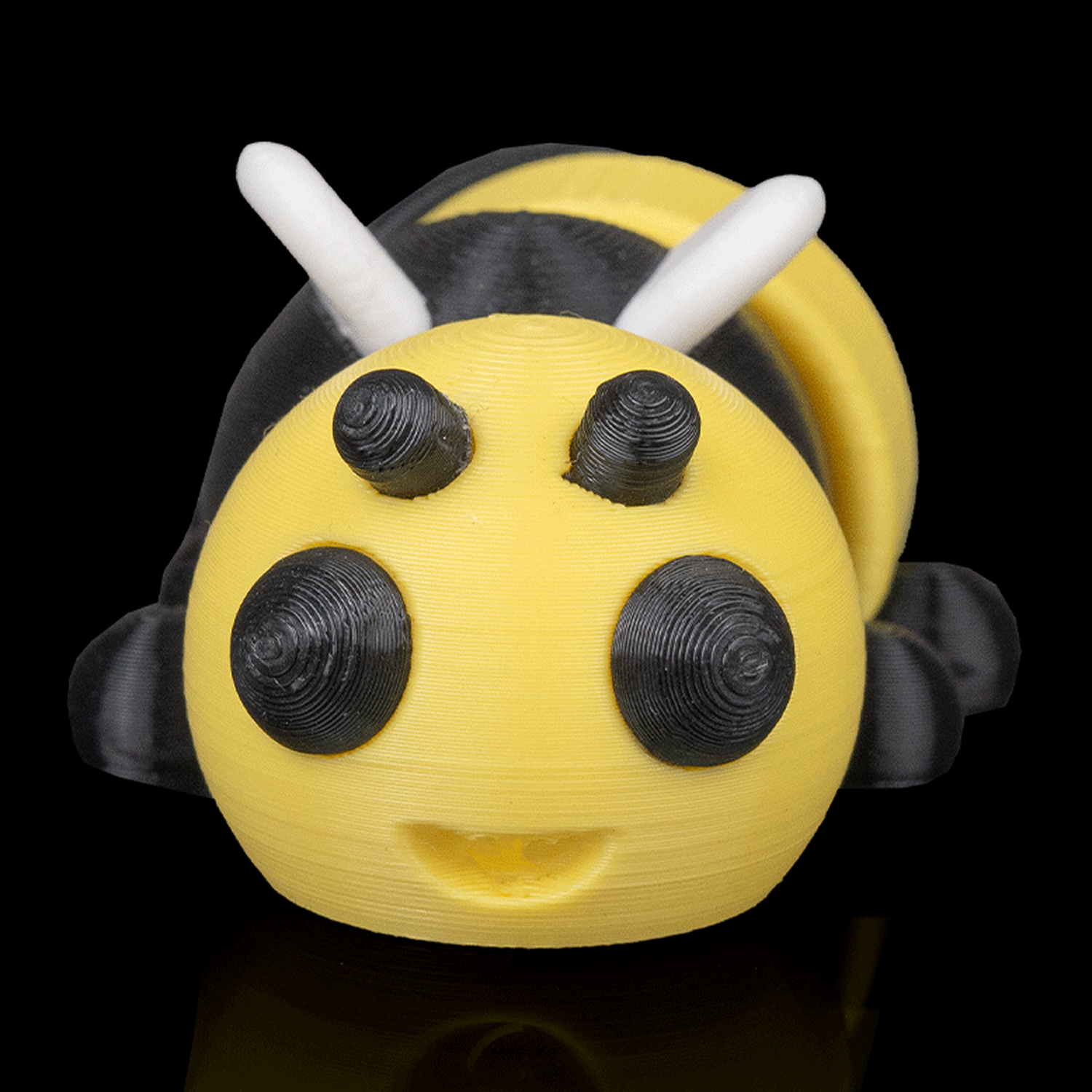 Llavero de abeja relajada