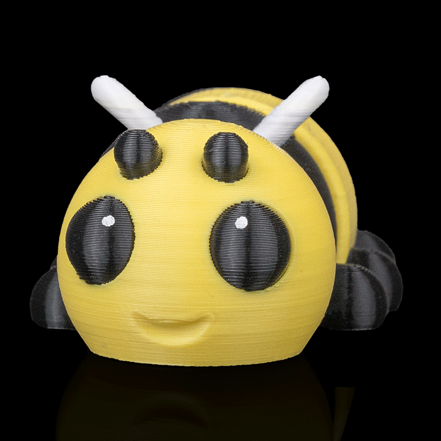 Llavero de abeja relajada