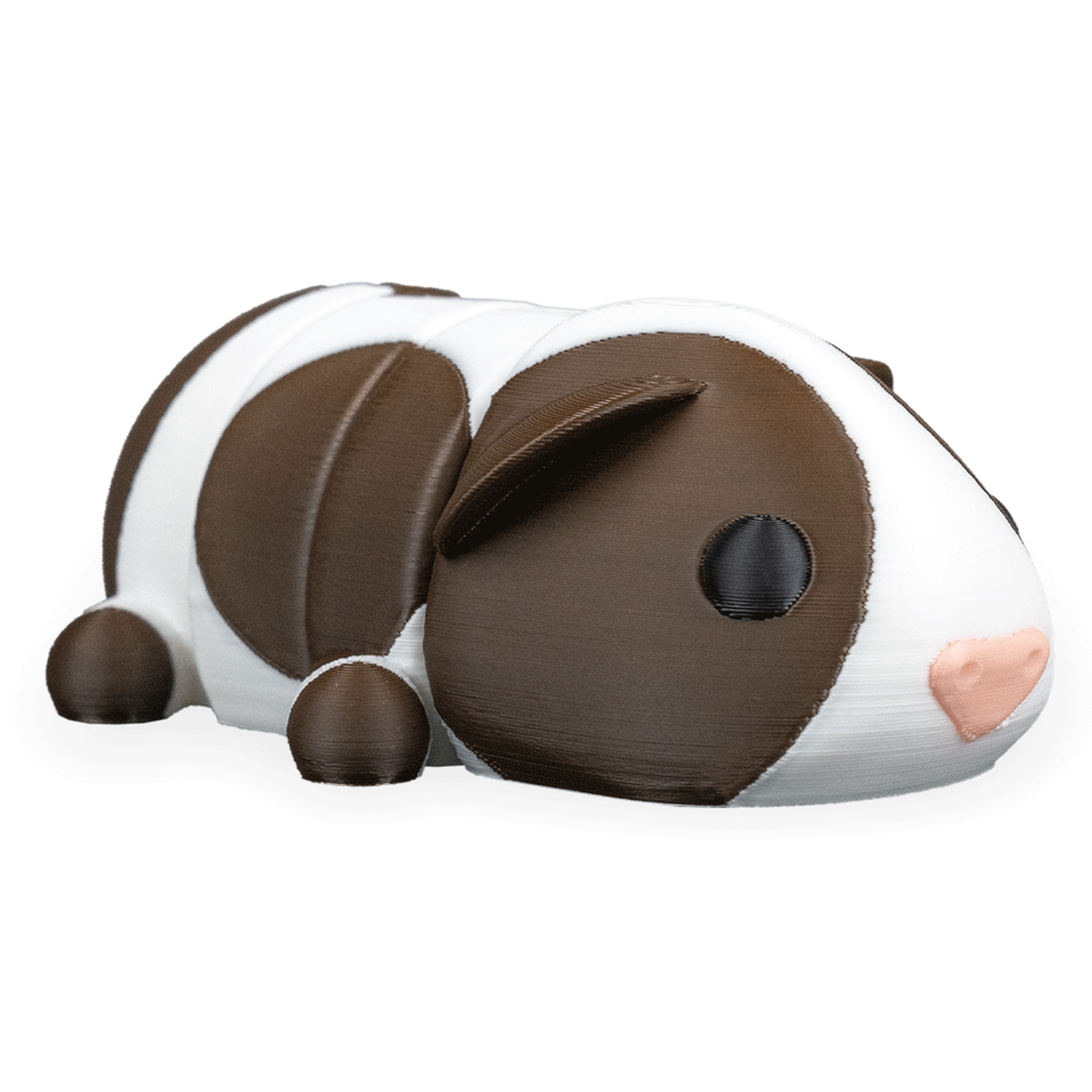 Llavero Guinea Pig in Field Nest