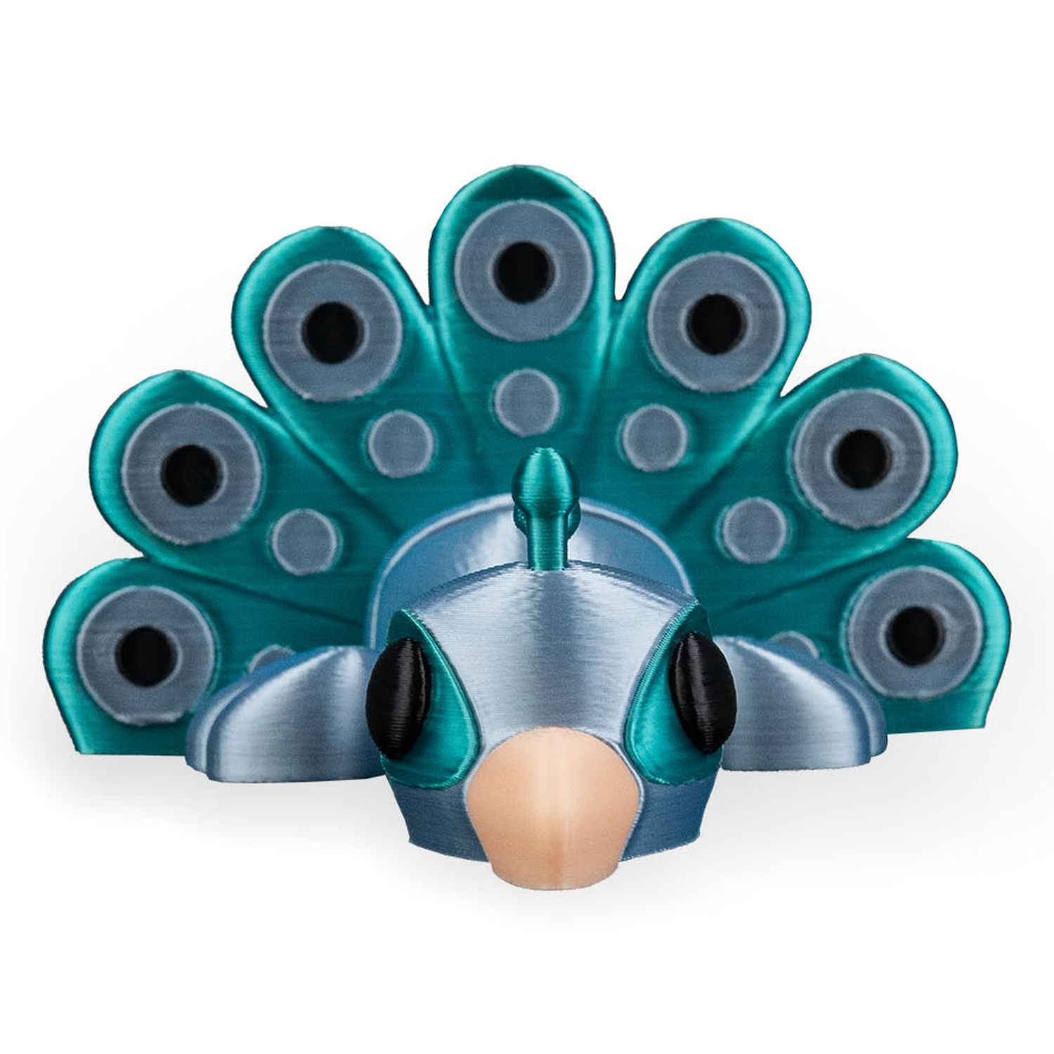 Llavero Peacock in Field Nest