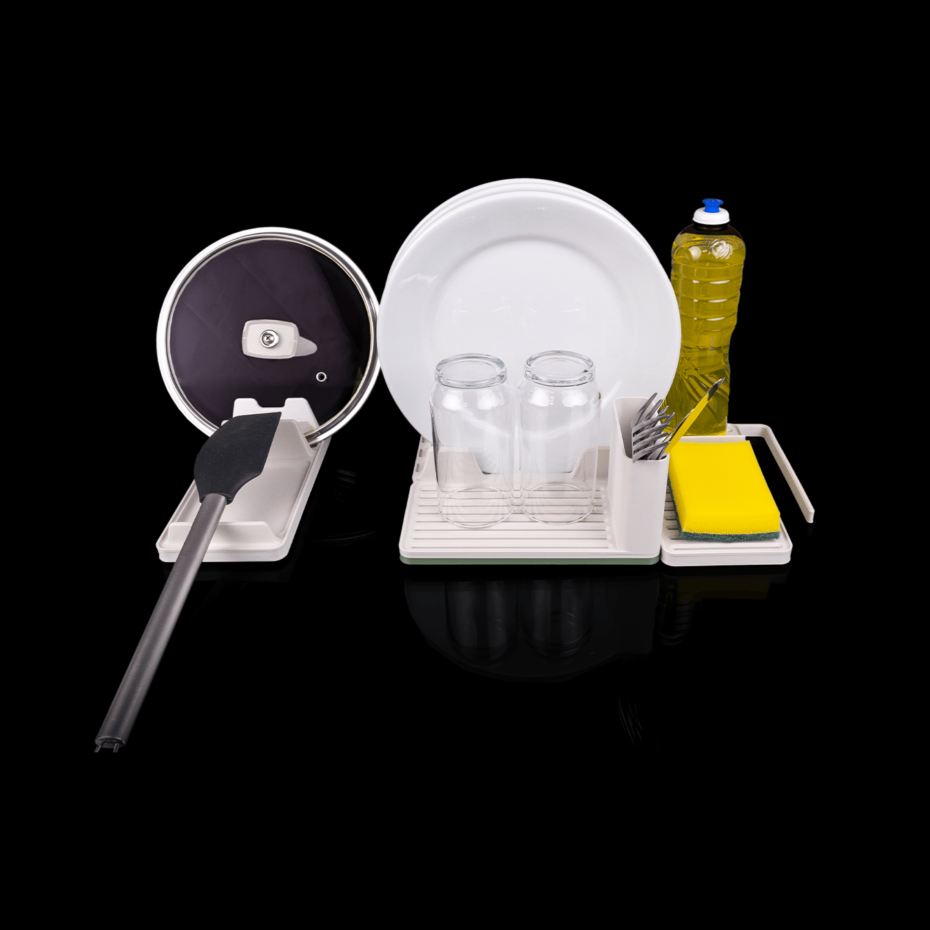 Kit completo de escurreplatos