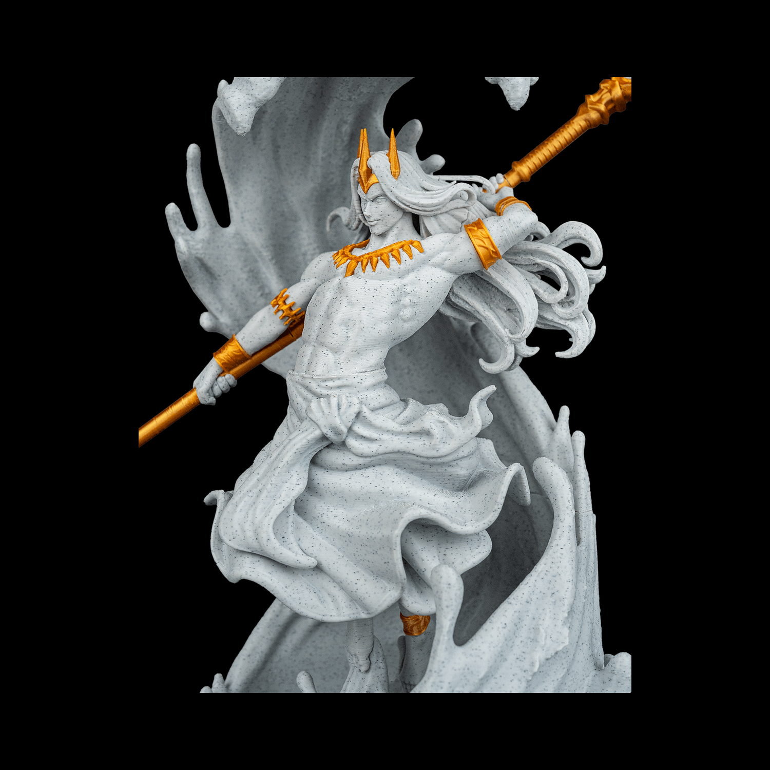 Figura decorativa Poseidon