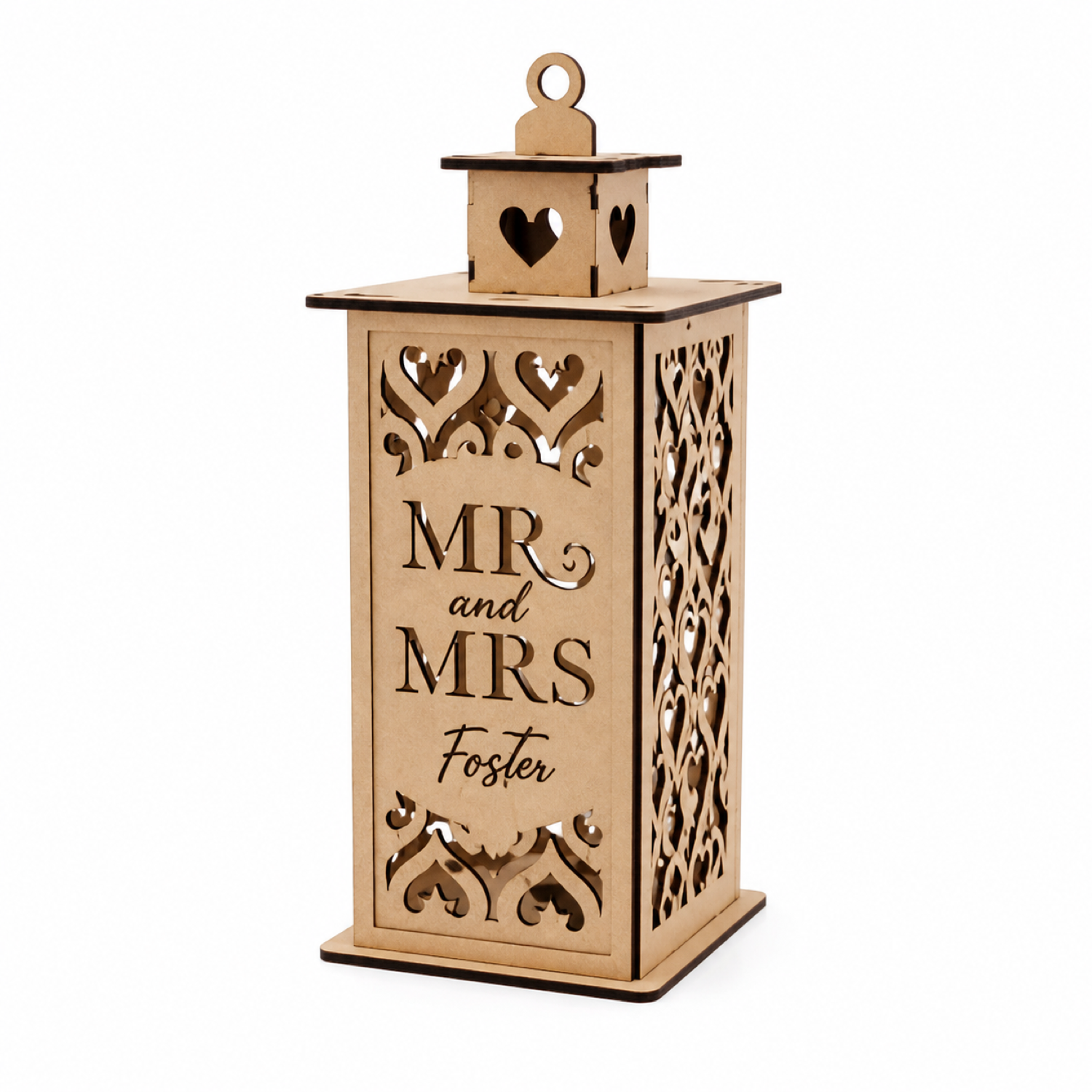 Colección de farolillos de boda personalizados en 3D