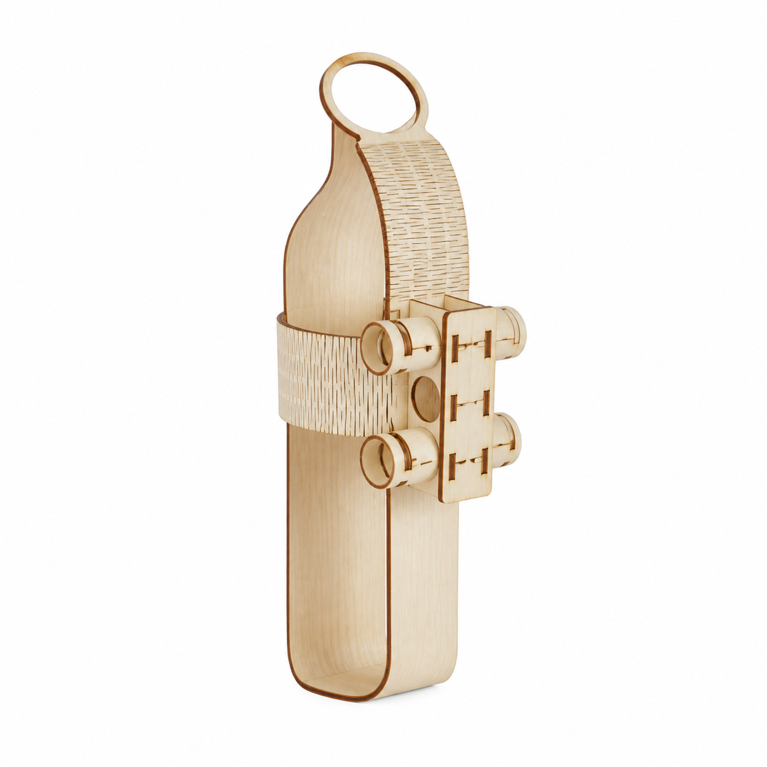 Decoración para botella de vino y regalo de dinero