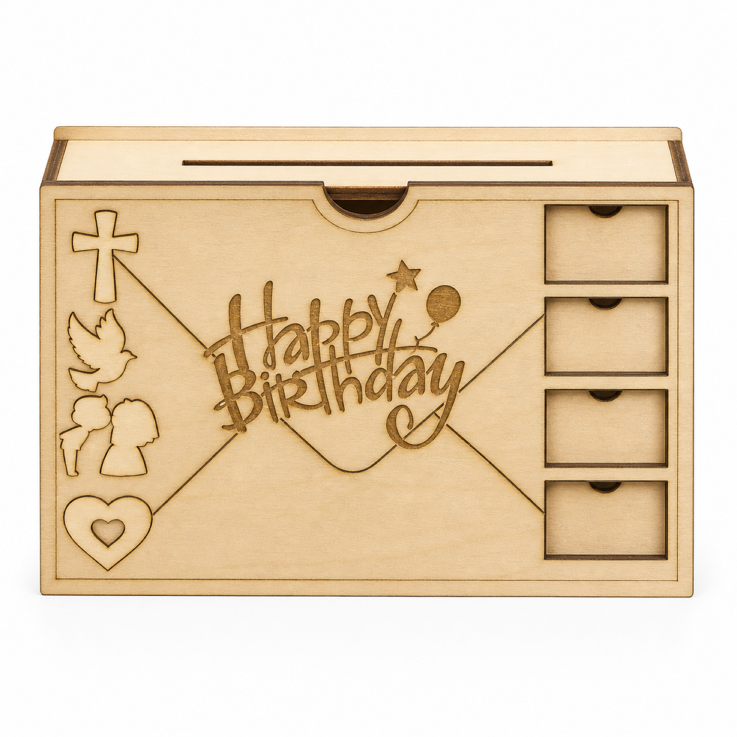 Sobre y caja para regalo de dinero