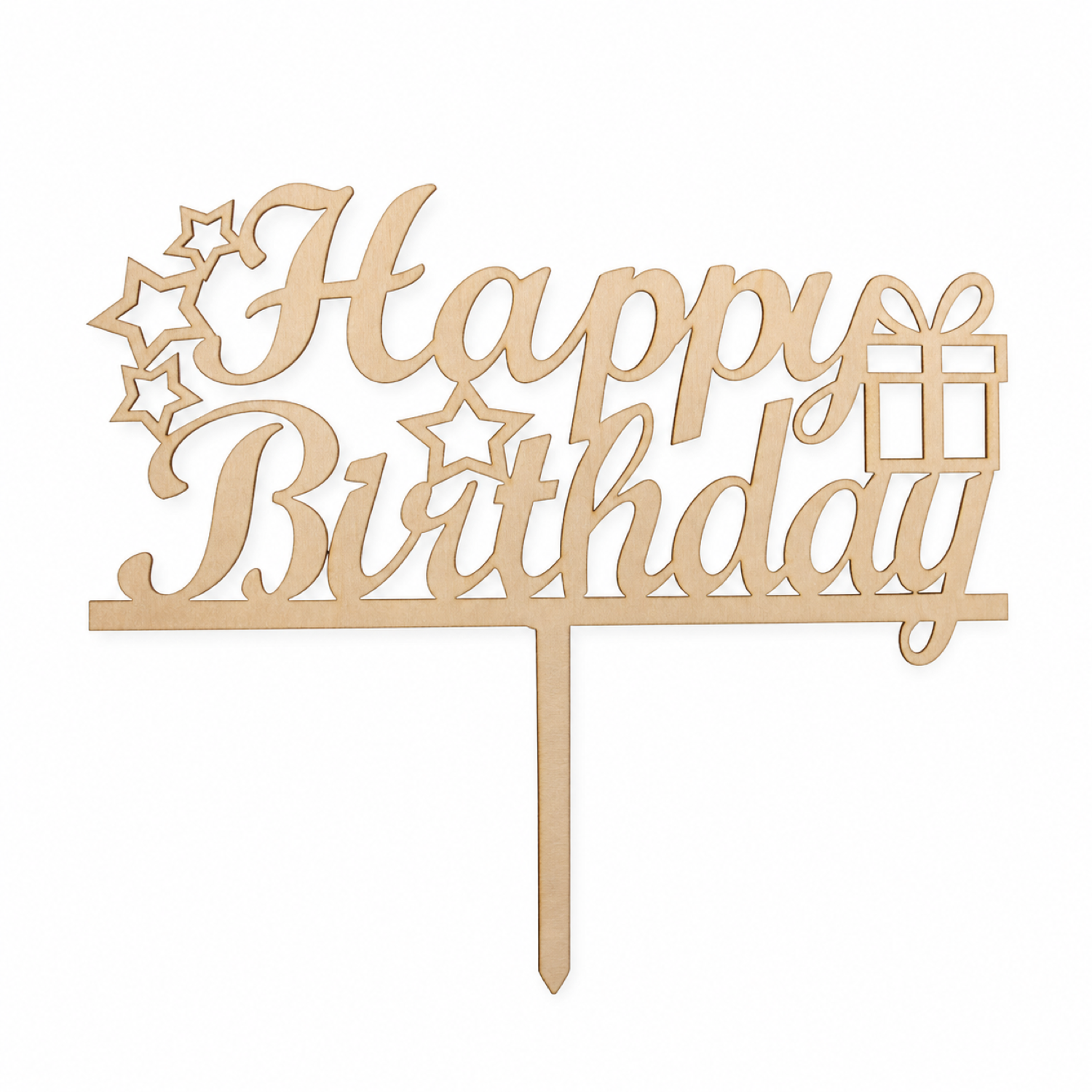 Adorno personalizado para tarta de cumpleaños