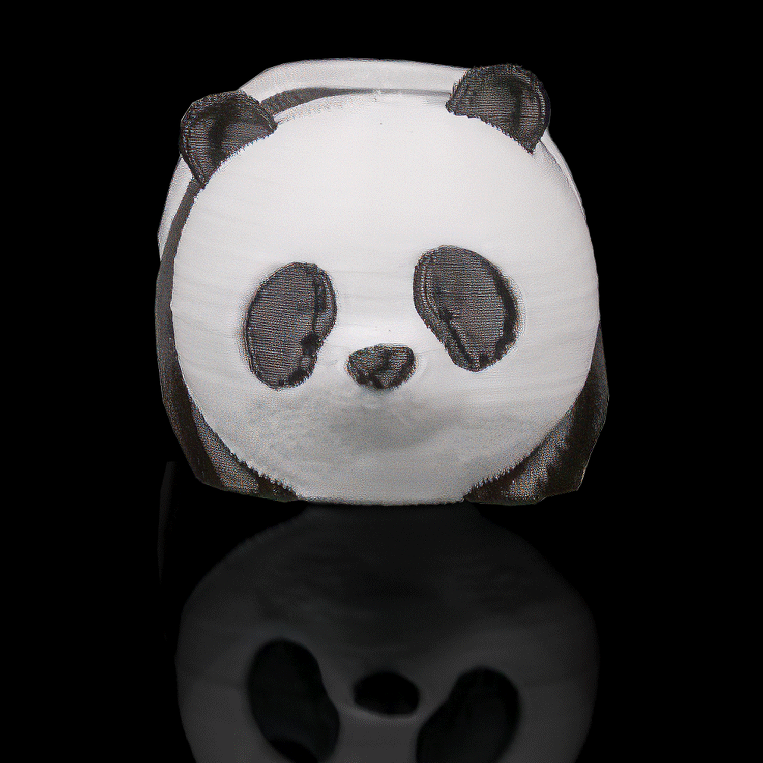 Panda descansando para juego de equilibrio