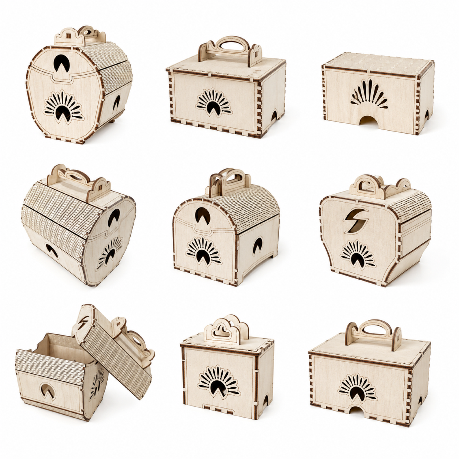 Gift Jewelry Box, Sun Design, Gift Boxes