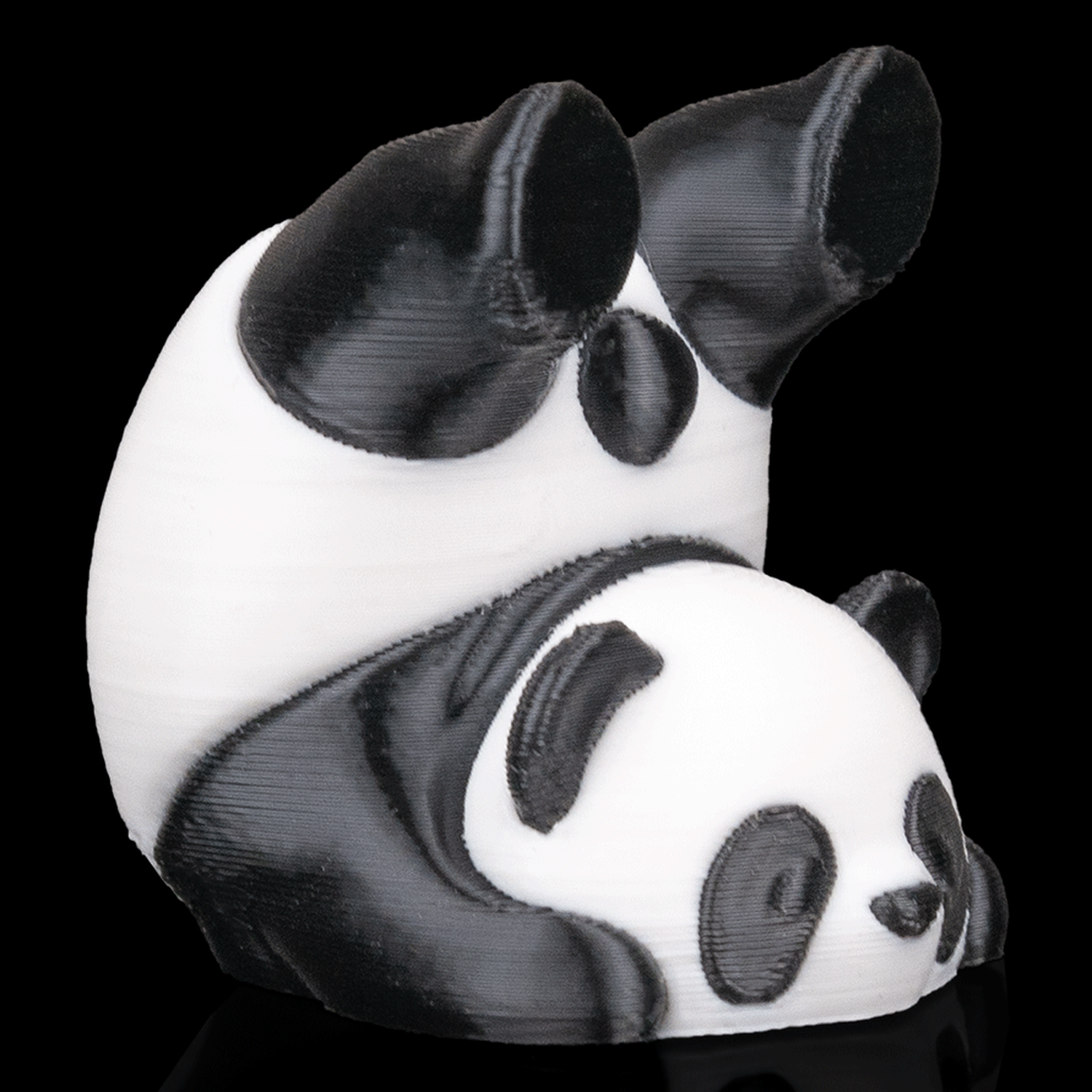 Panda caído para juego de equilibrio